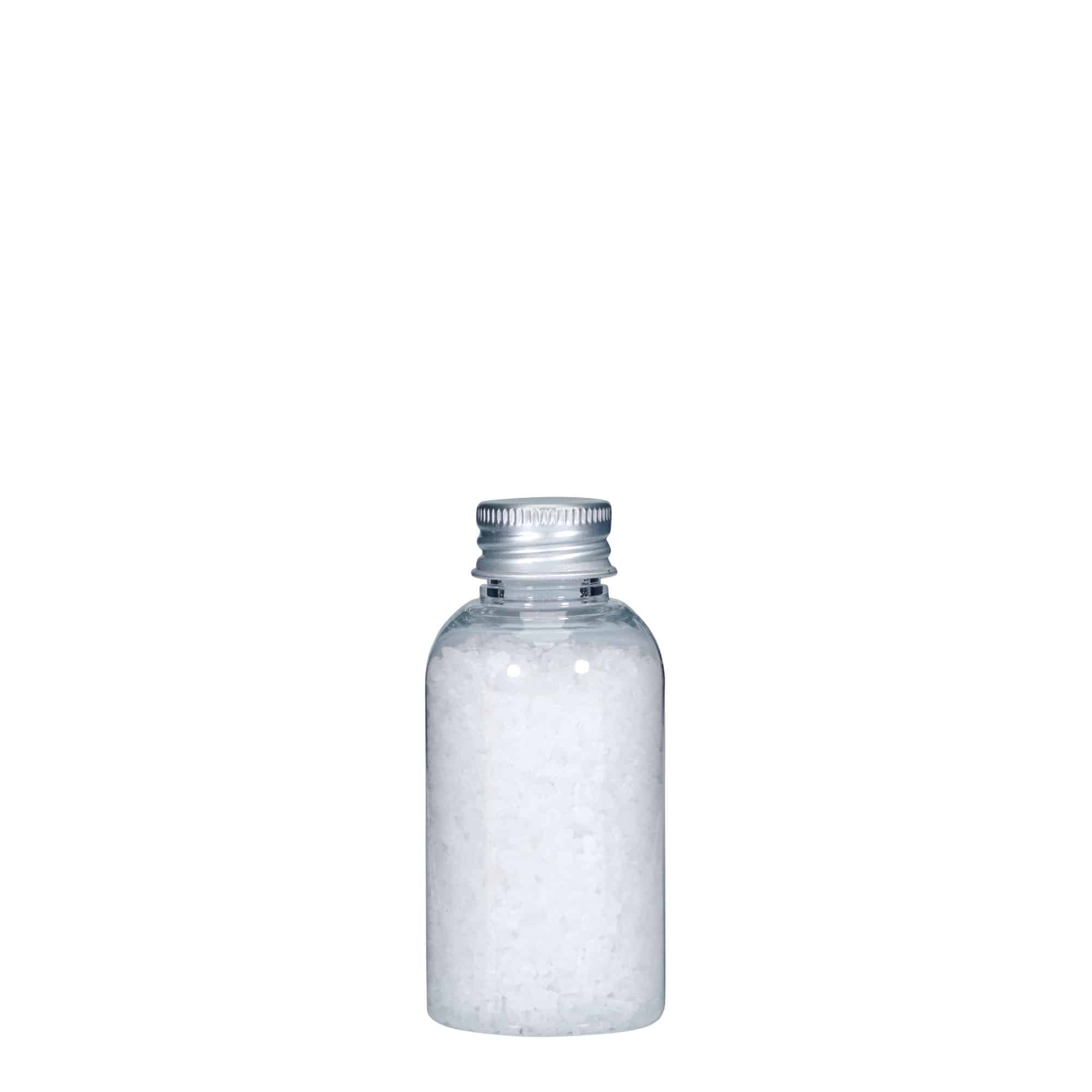 Petfles 'Boston', 50 ml, kunststof, monding: 20/410