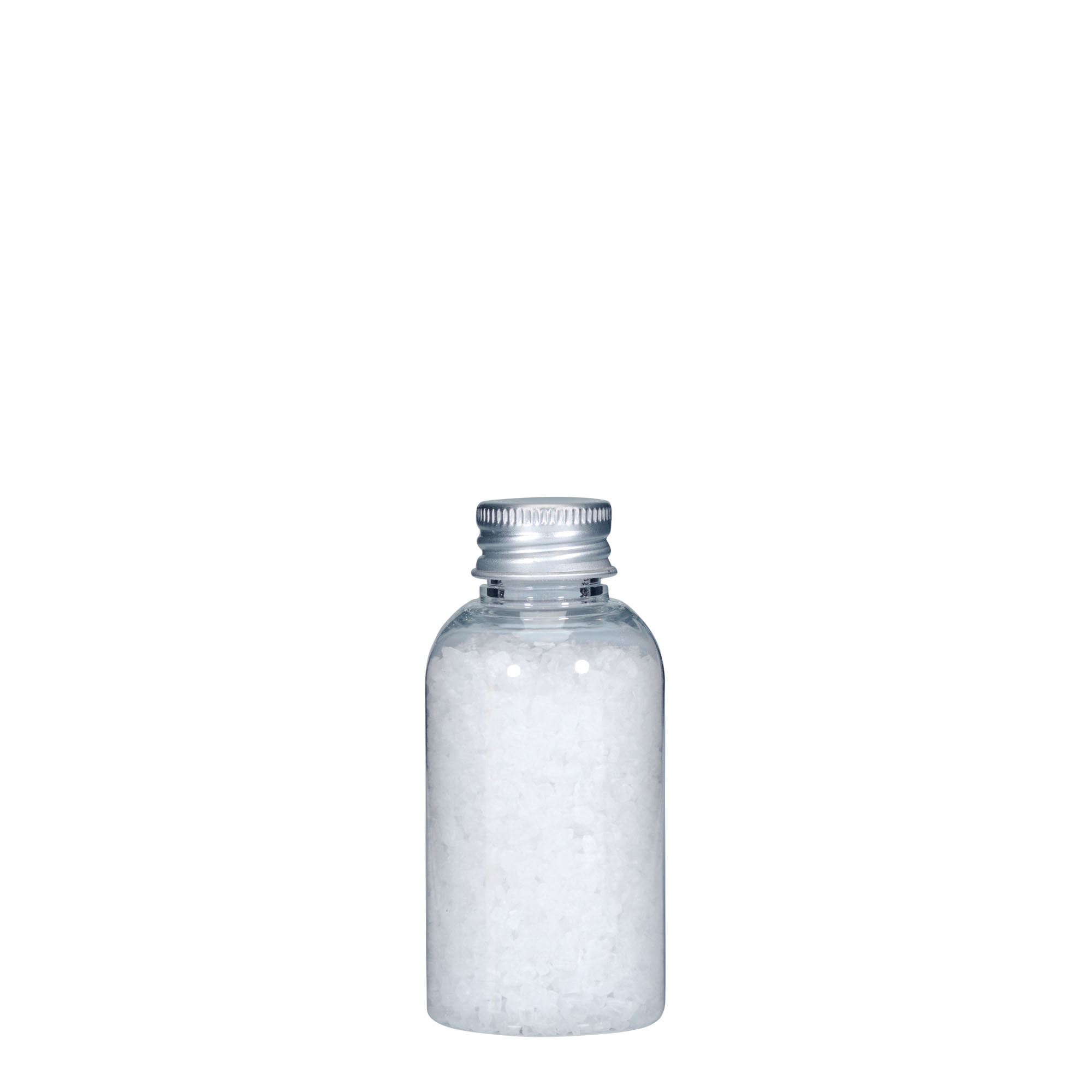 Bouteille en PET 50 ml 'Boston', plastique, bouchage: 20/410