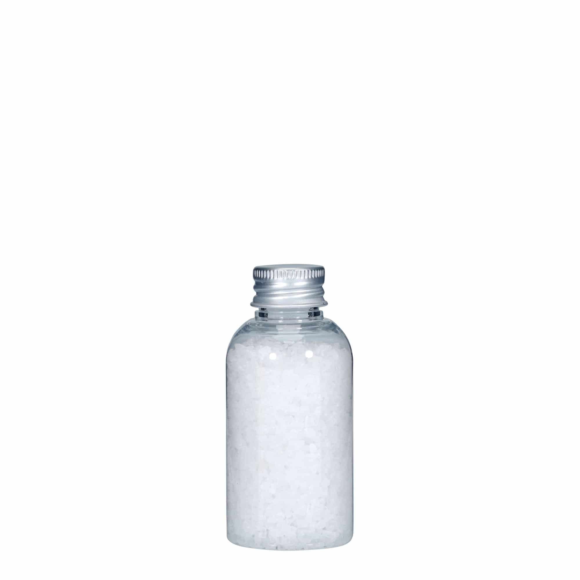 Petfles 'Boston', 50 ml, kunststof, monding: 20/410