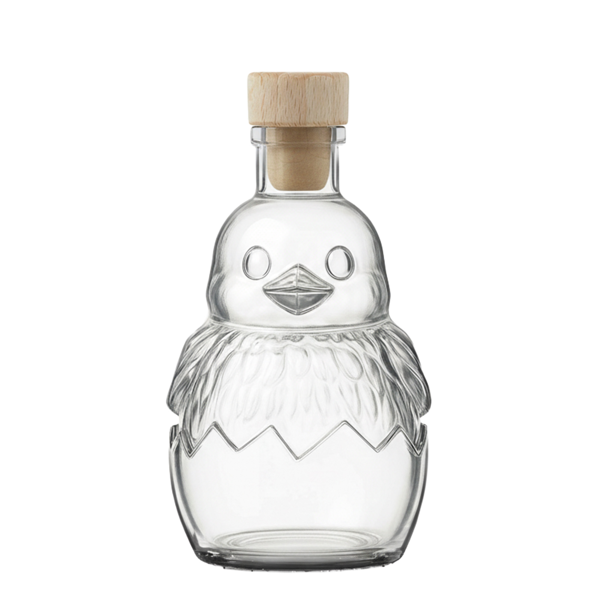 Bouteille en verre 200 ml 'Poussin', bouchage: bouchon Bouteille en verre 200 ml 'Poussin', bouchage: bouchon
