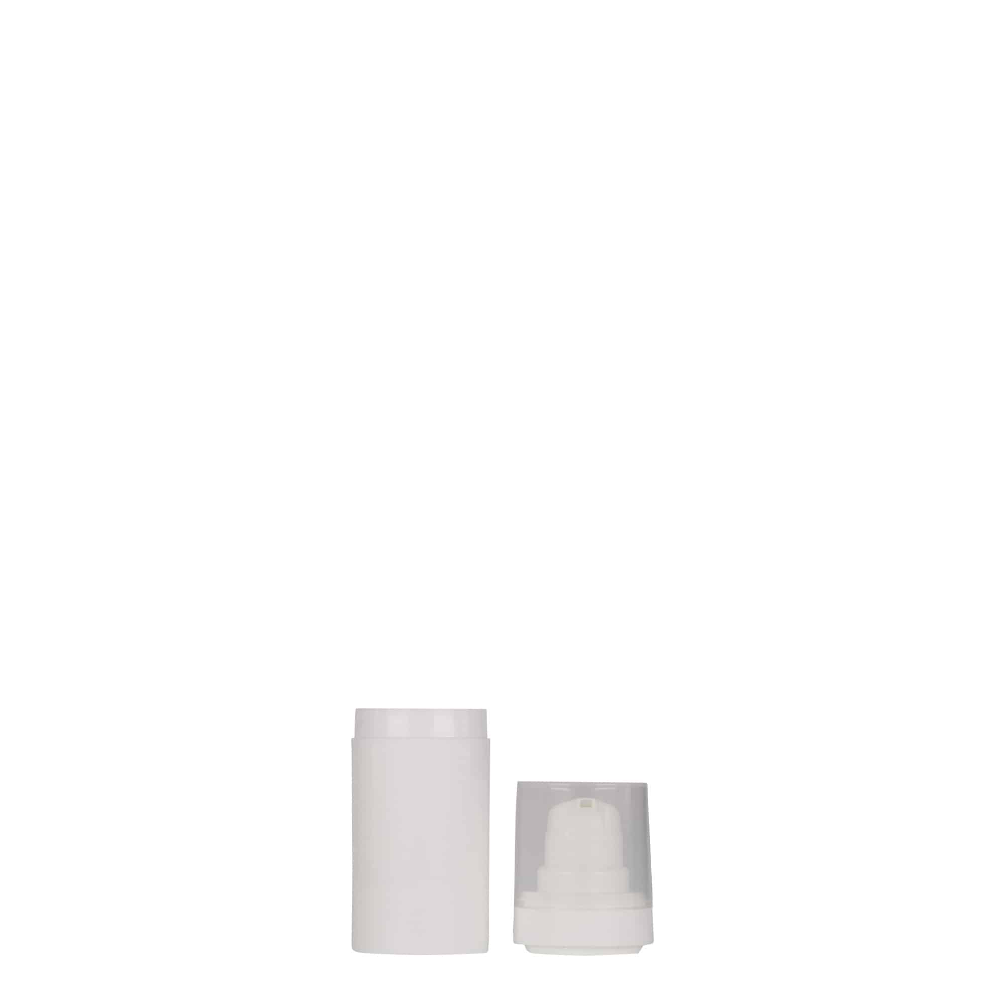 Airless Dispenser 'Micro', 15 ml, PP-kunststof, wit