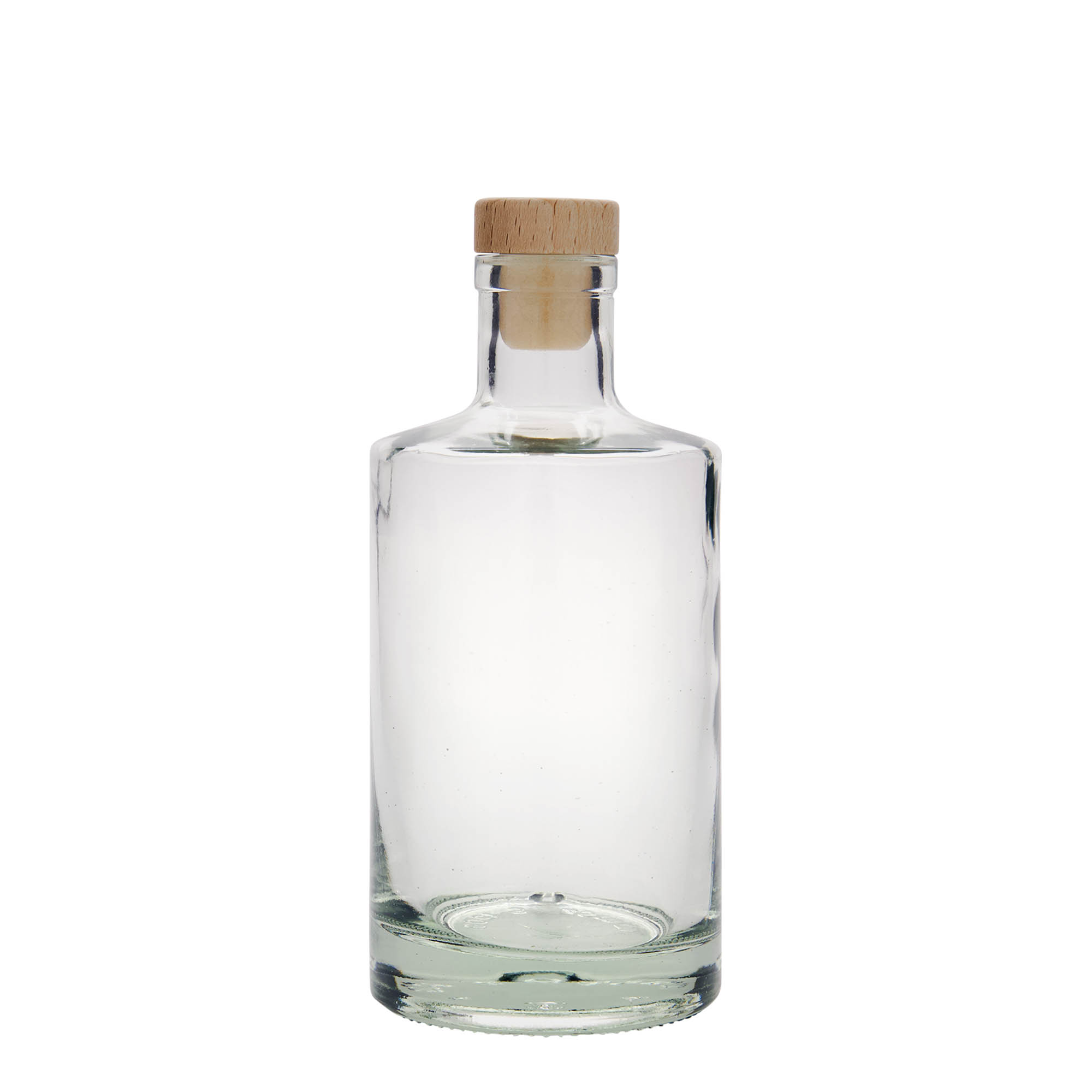 Glazen fles 'Caroline', 500 ml, monding: kurk Glazen fles 'Caroline', 500 ml, monding: kurk