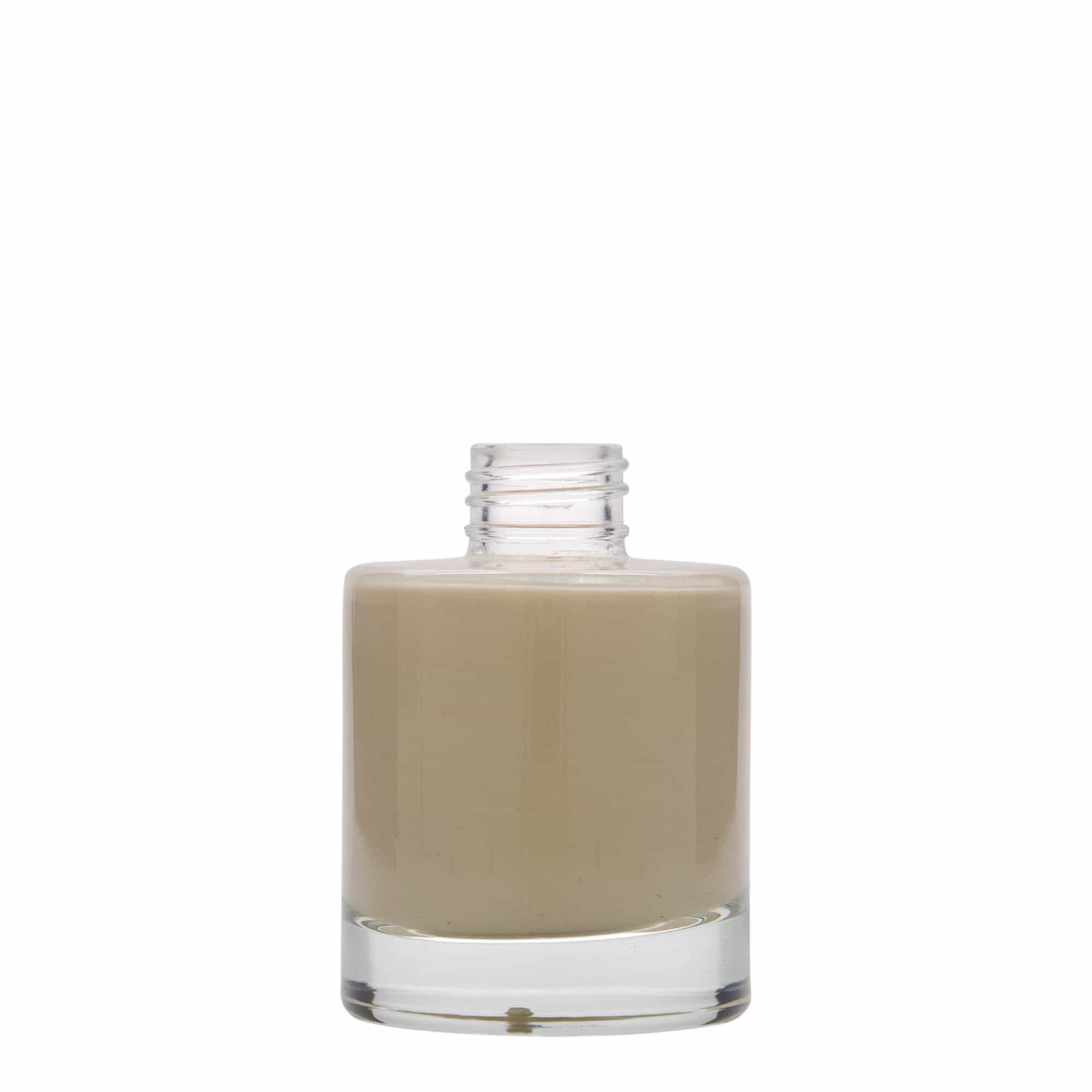 Glazen fles 'Flamenco', 100 ml, monding: 28/410
