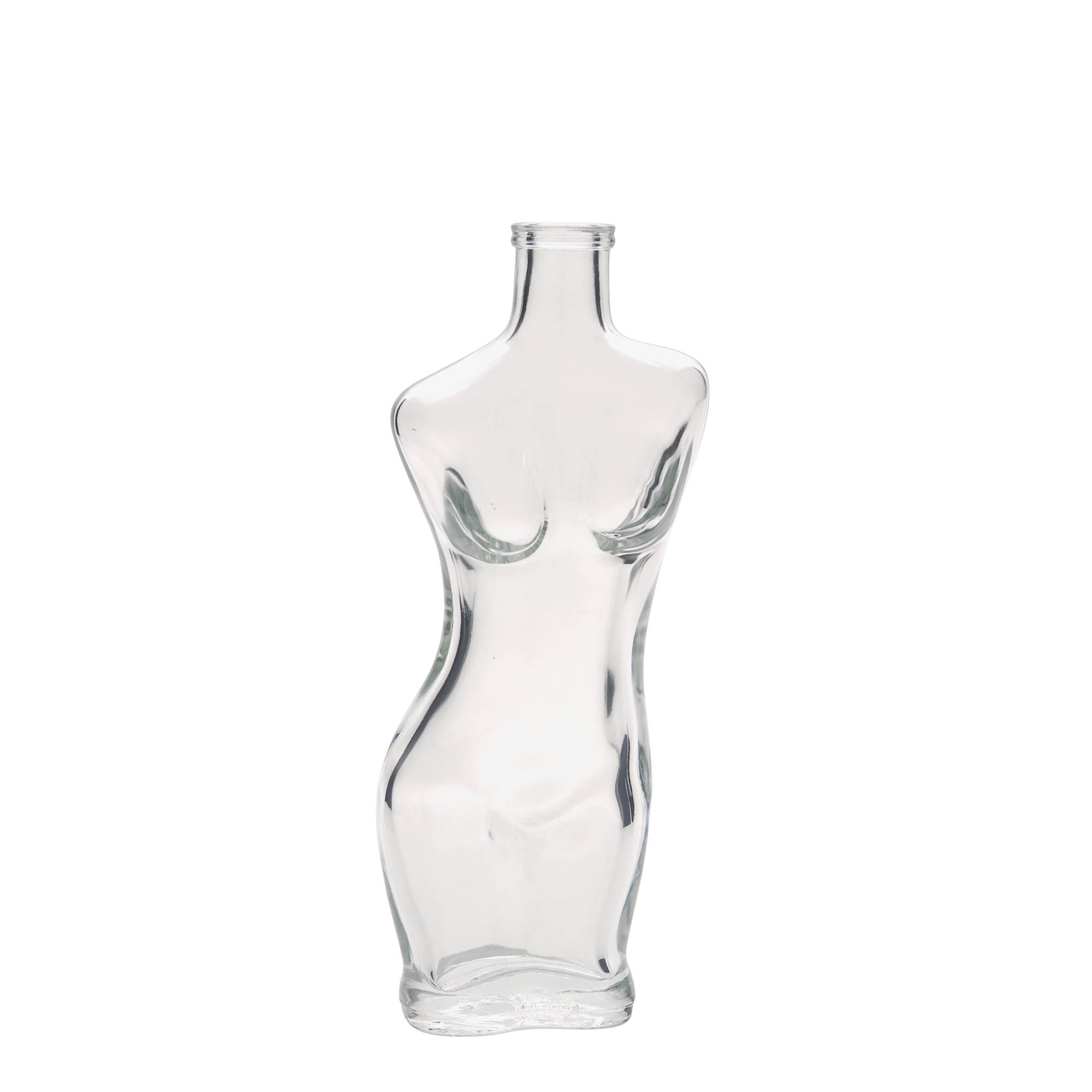 Glazen fles 'Eva', 200 ml, monding: kurk Glazen fles 'Eva', 200 ml, monding: kurk