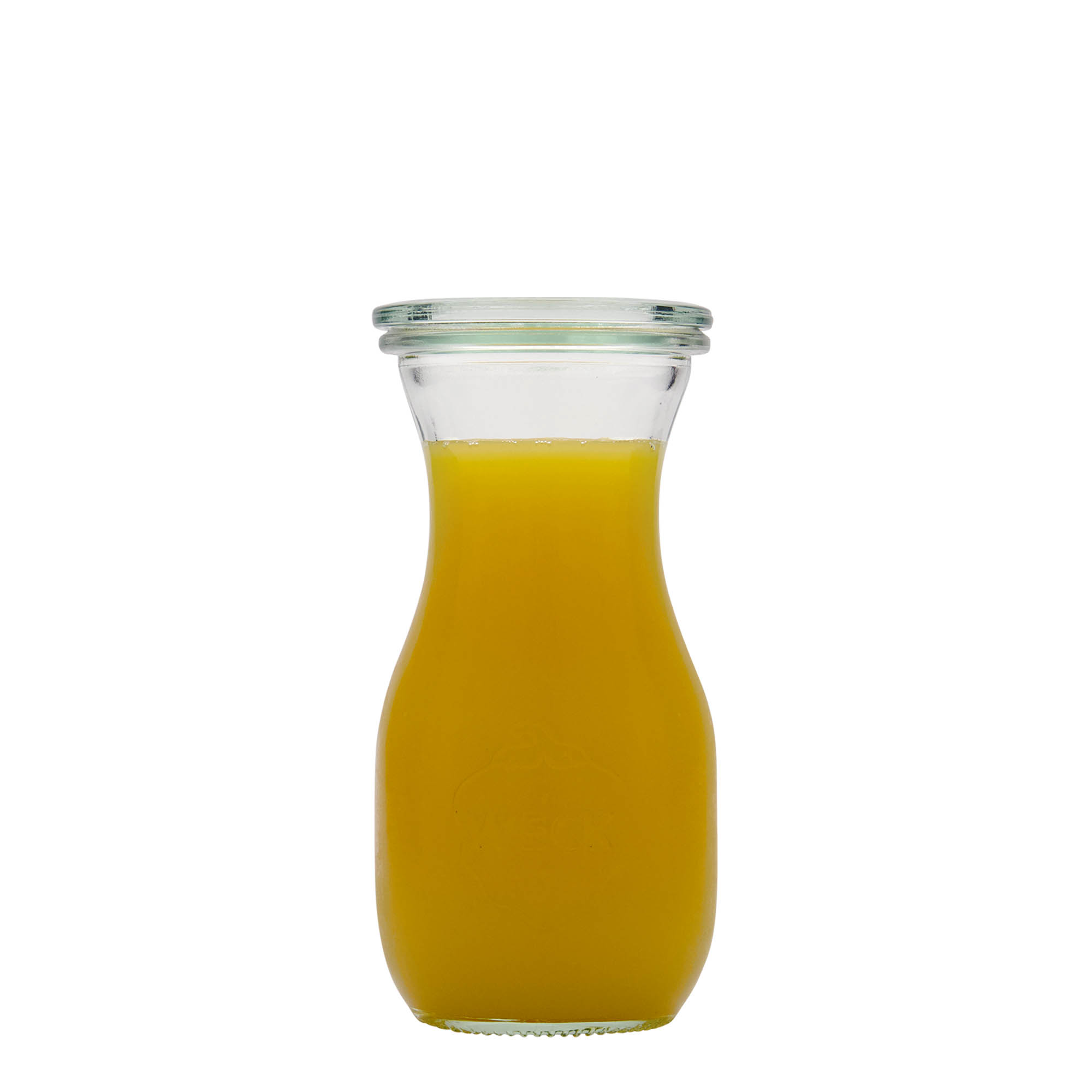 Bouteille de jus de fruit WECK 250 ml, bouchage: bords arrondis