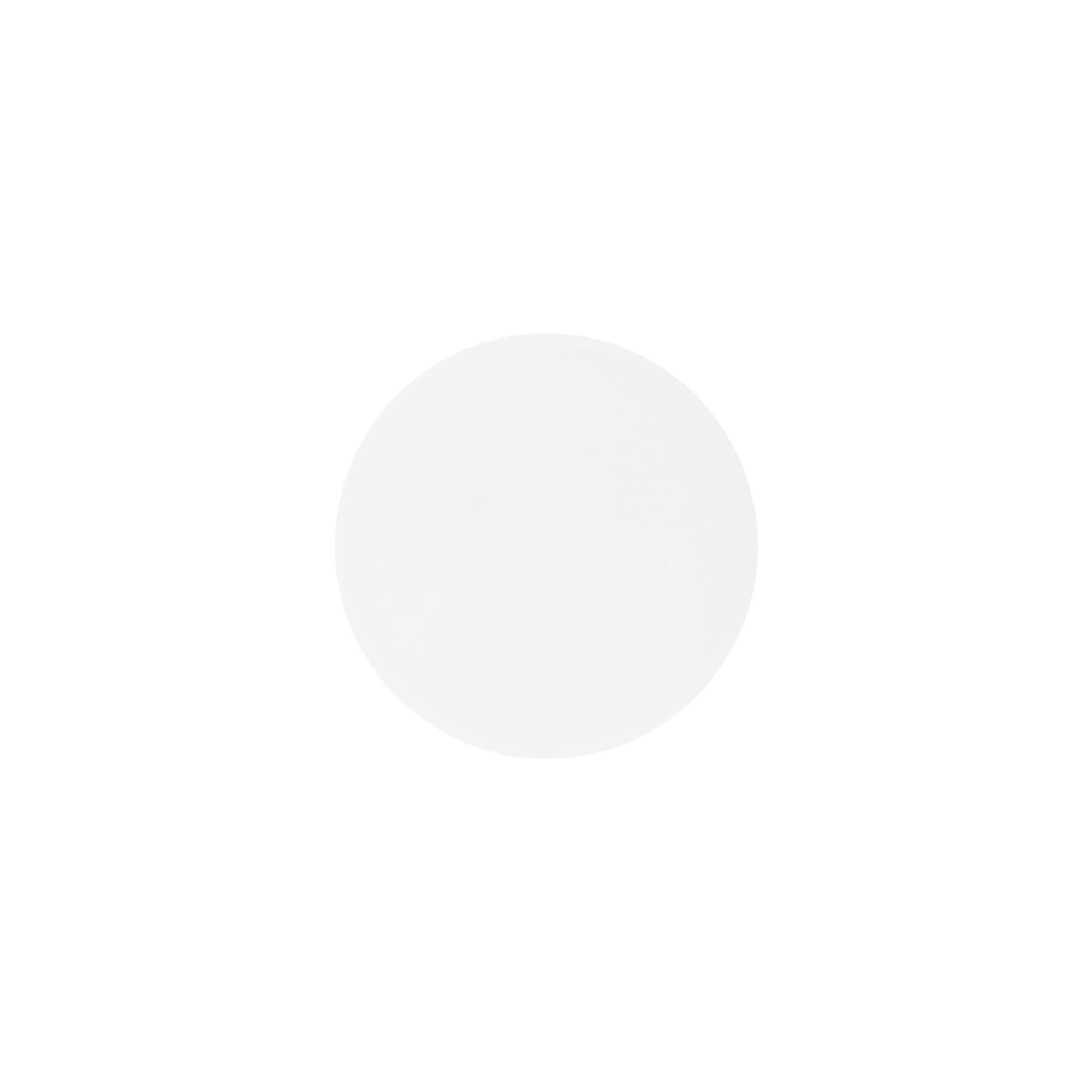 Bougage à vis 30 ml, plastique SAN, blanc