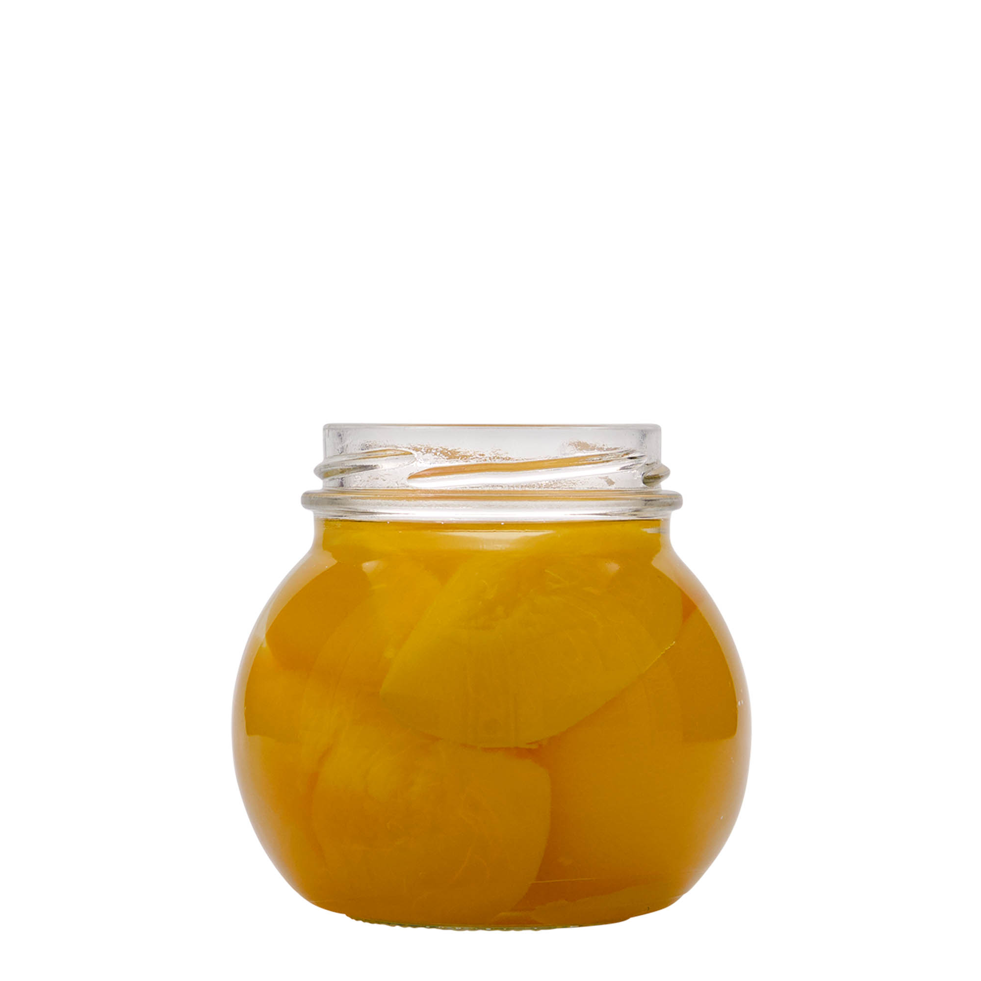 Pot sphérique 314 ml, bouchage: Twist-Off (TO 63) Pot sphérique 314 ml, bouchage: Twist-Off (TO 63)