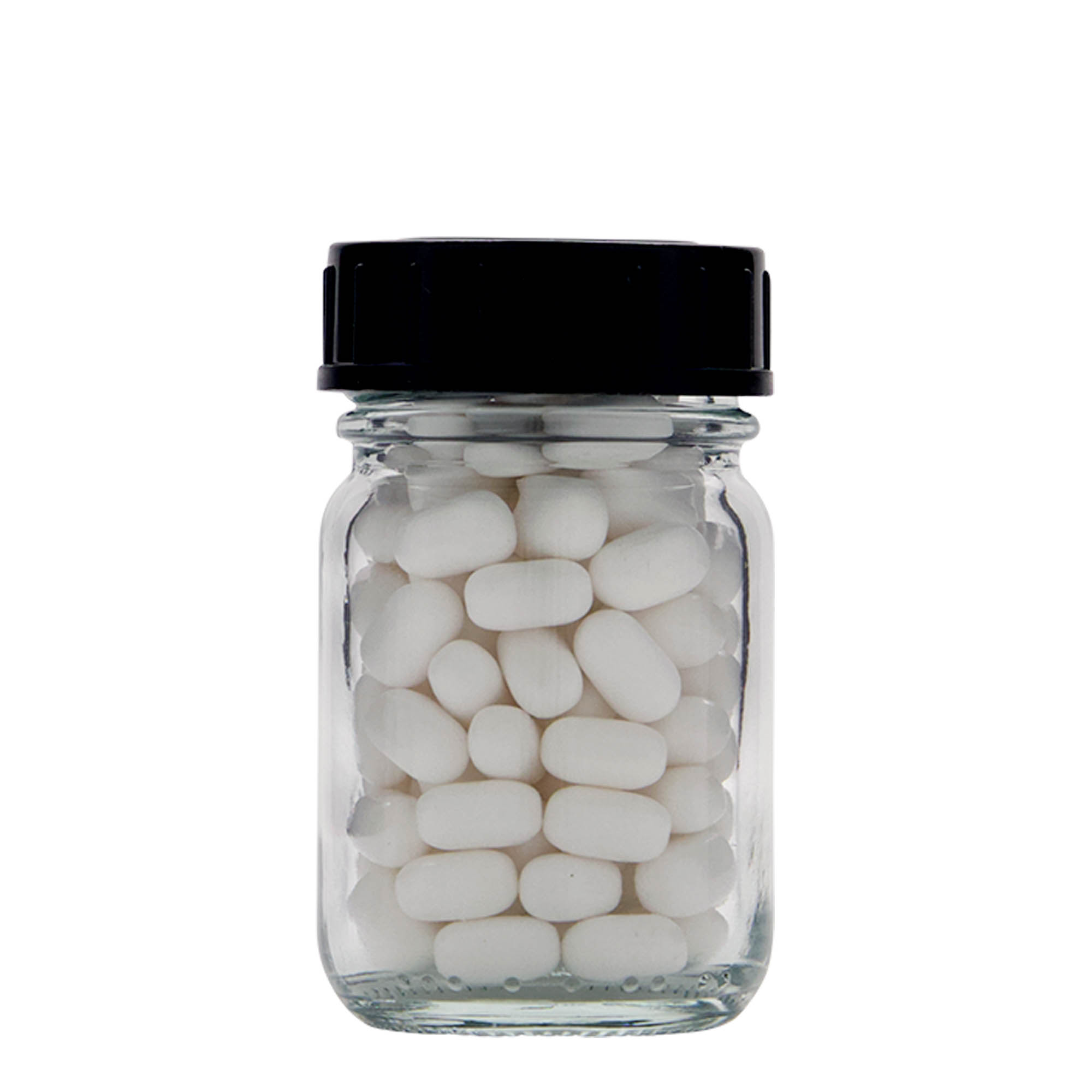 Pot met brede hals, 50 ml, monding: DIN 40 Pot met brede hals, 50 ml, monding: DIN 40