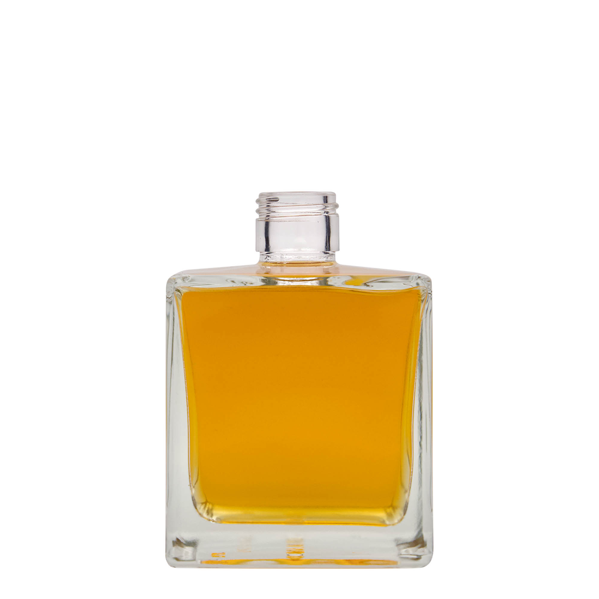 Glazen fles 'Cube', 500 ml, vierkant, monding: PP 31,5 Glazen fles 'Cube', 500 ml, vierkant, monding: PP 31,5
