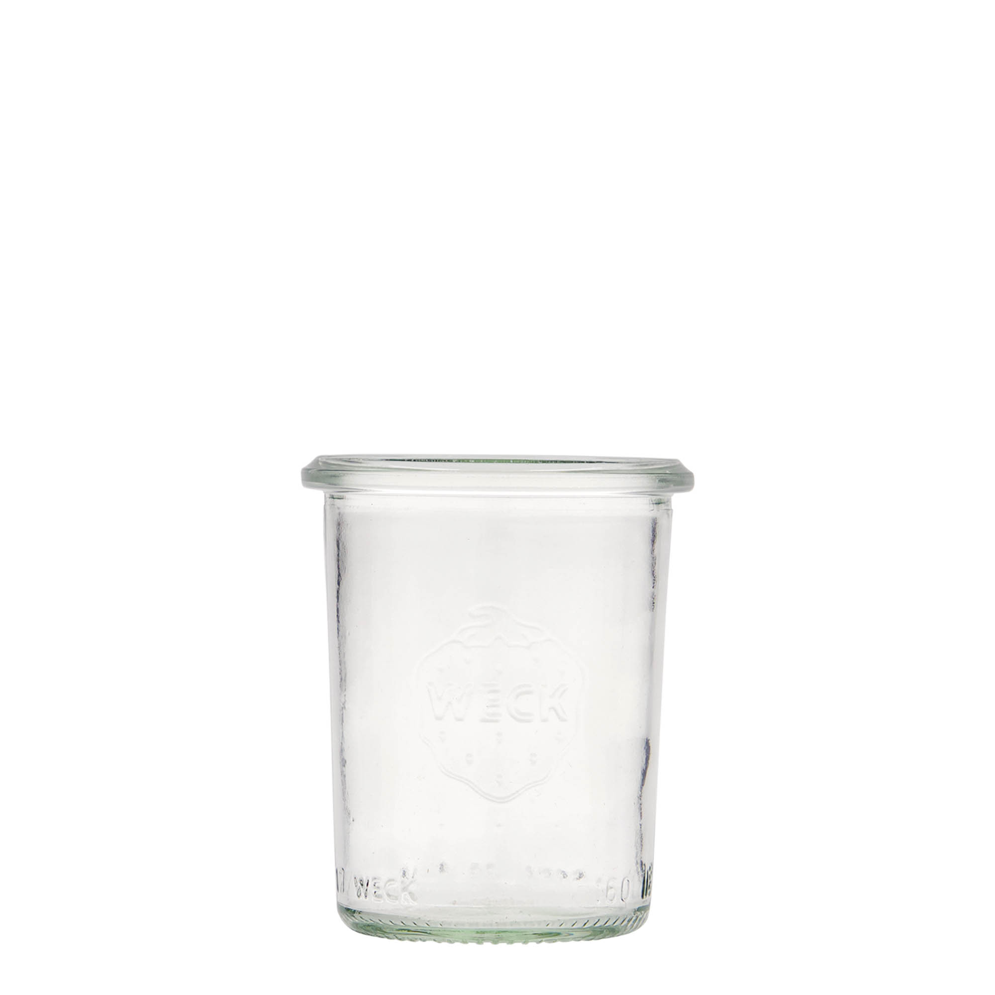 Verrine WECK 160 ml, bouchage: bords arrondis Verrine WECK 160 ml, bouchage: bords arrondis