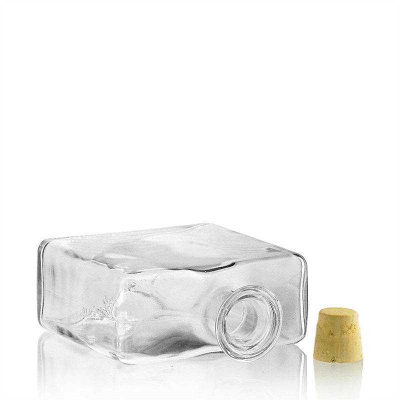 Bouteille en verre 500 ml 'Julia', rectangulaire, bouchage: bouchon Bouteille en verre 500 ml 'Julia', rectangulaire, bouchage: bouchon
