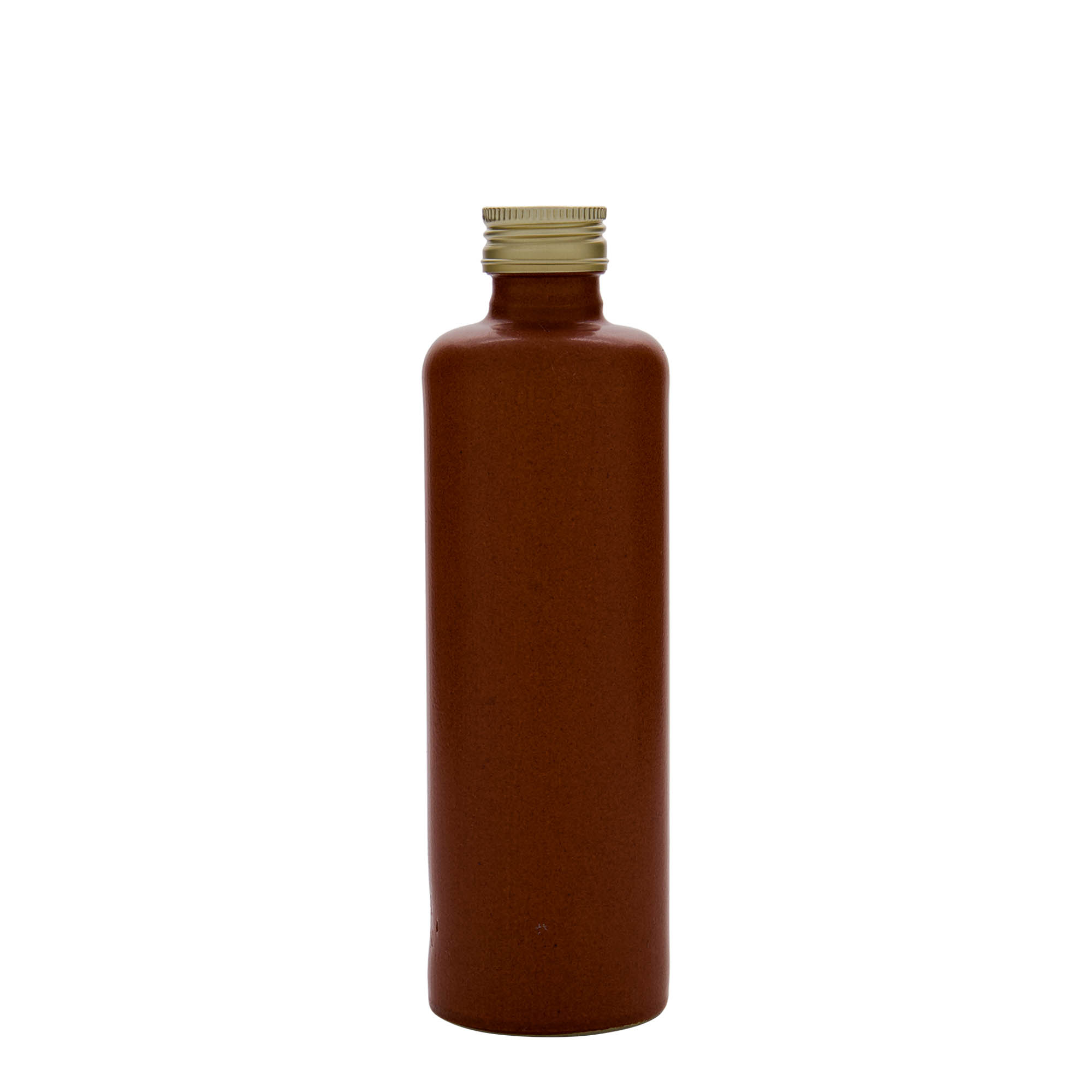 Chope en terre cuite 350 ml, grès, rouge-brun, bouchage: PP 31,5