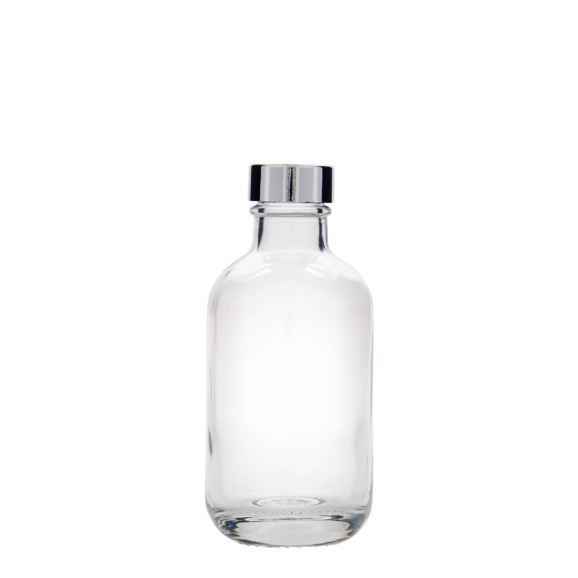 Glazen fles 'Lotto', 200 ml, monding: GPI 28 Glazen fles 'Lotto', 200 ml, monding: GPI 28