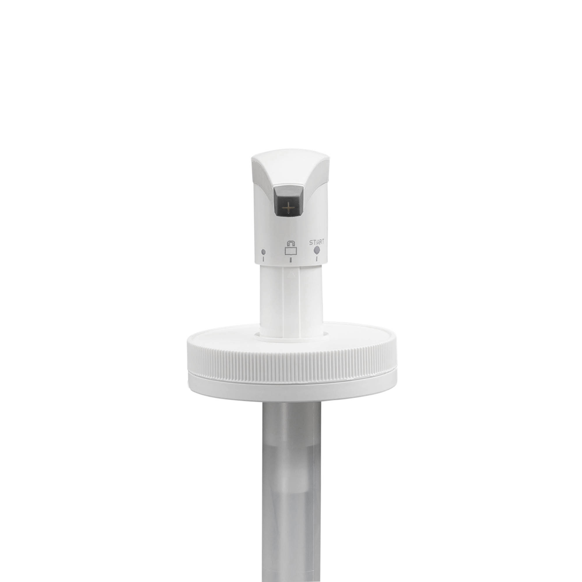 Dispenserpomp voor 655 ml 'Securibox', PE-kunststof, wit, voor monding: schroefsluiting Dispenserpomp voor 655 ml 'Securibox', PE-kunststof, wit, voor monding: schroefsluiting