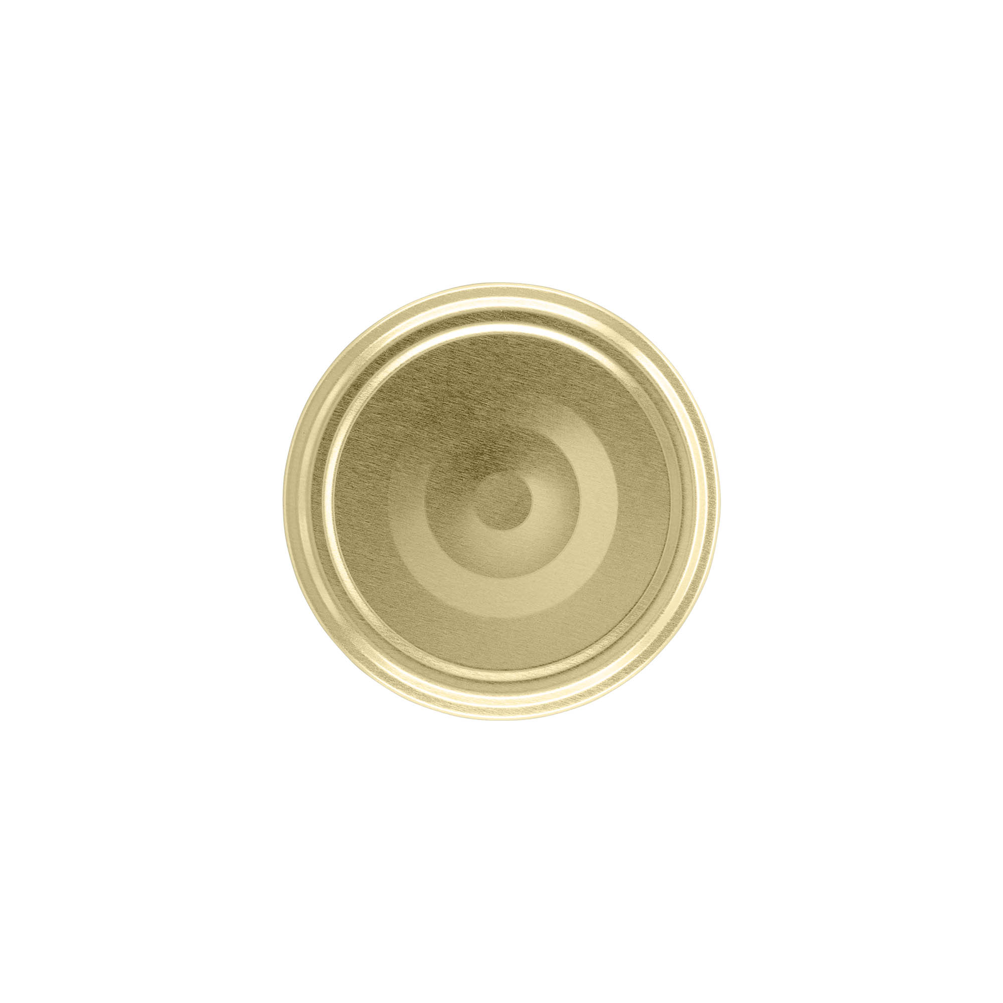 Twist-offdeksel, blik, goud, voor monding: TO 66 Twist-offdeksel, blik, goud, voor monding: TO 66
