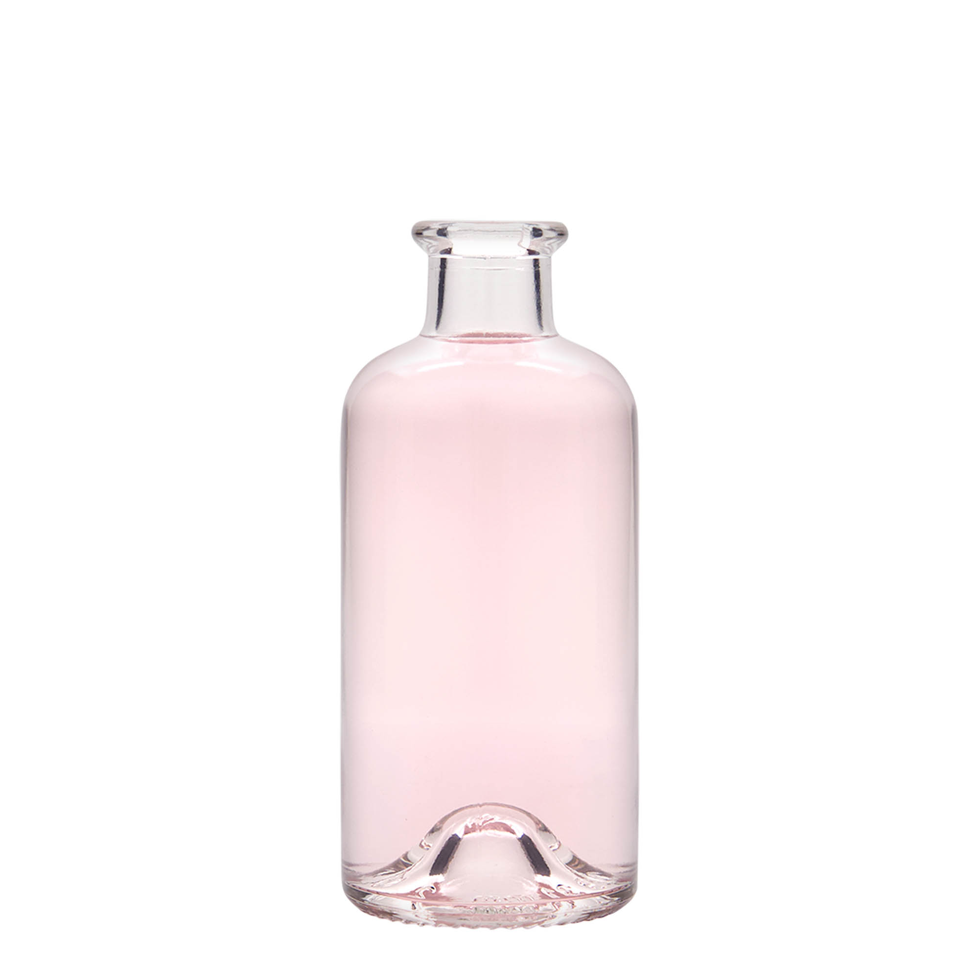 Bouteille en verre apothicaire 200 ml, bouchage: bouchon