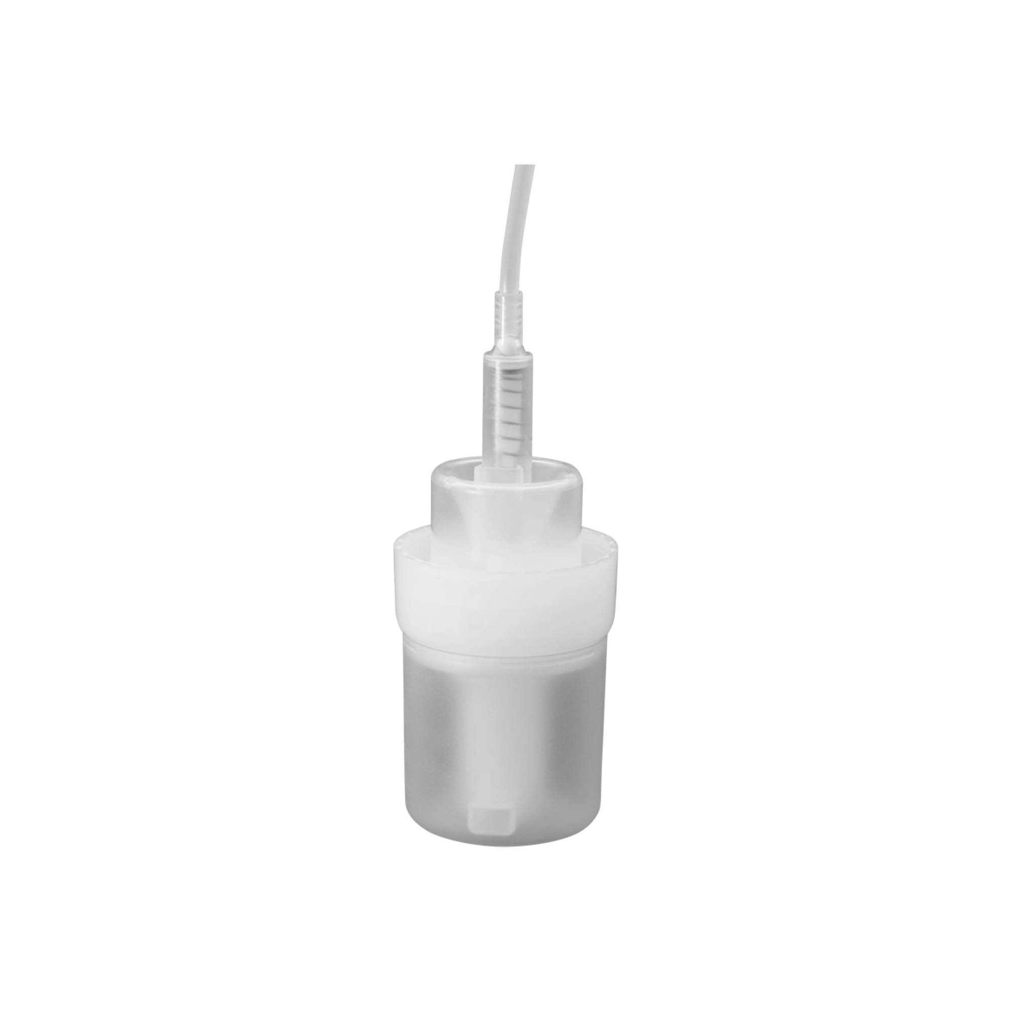 Flacon doseur 100 ml 'Foamer', plastique PP, blanc, pour bouchage: Bougage à vis Flacon doseur 100 ml 'Foamer', plastique PP, blanc, pour bouchage: Bougage à vis