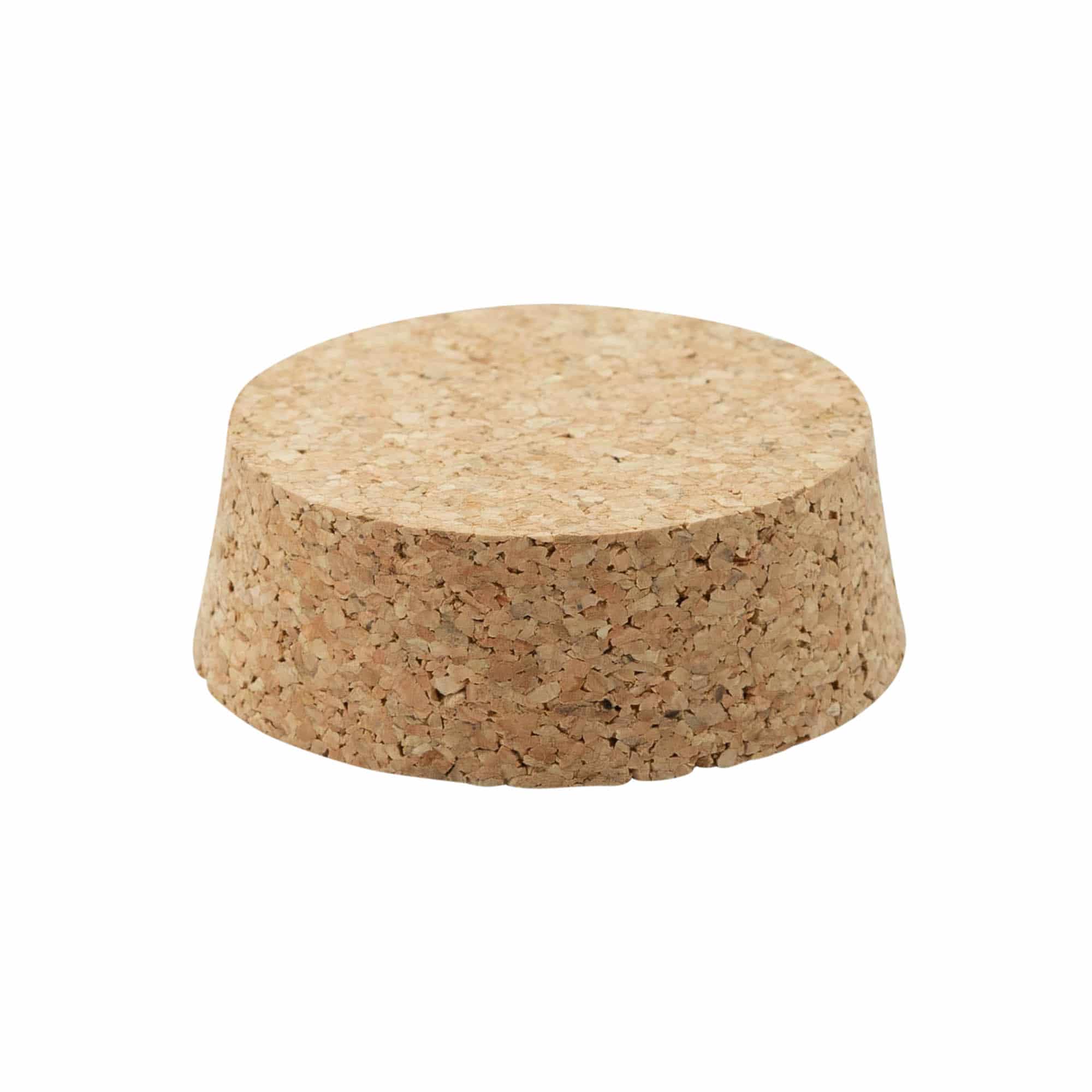 Bouchon pointu 54-60 x 27, liège compressé, beige, pour bouchage: bouchon