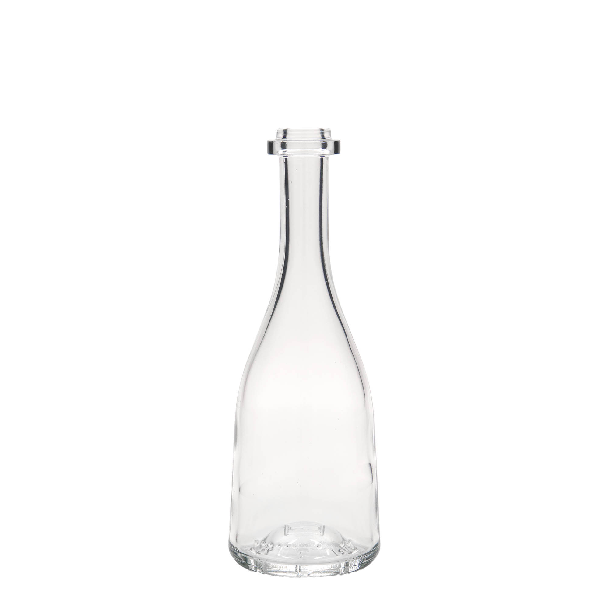 Glazen fles 'Rustica', 200 ml, monding: kurk Glazen fles 'Rustica', 200 ml, monding: kurk