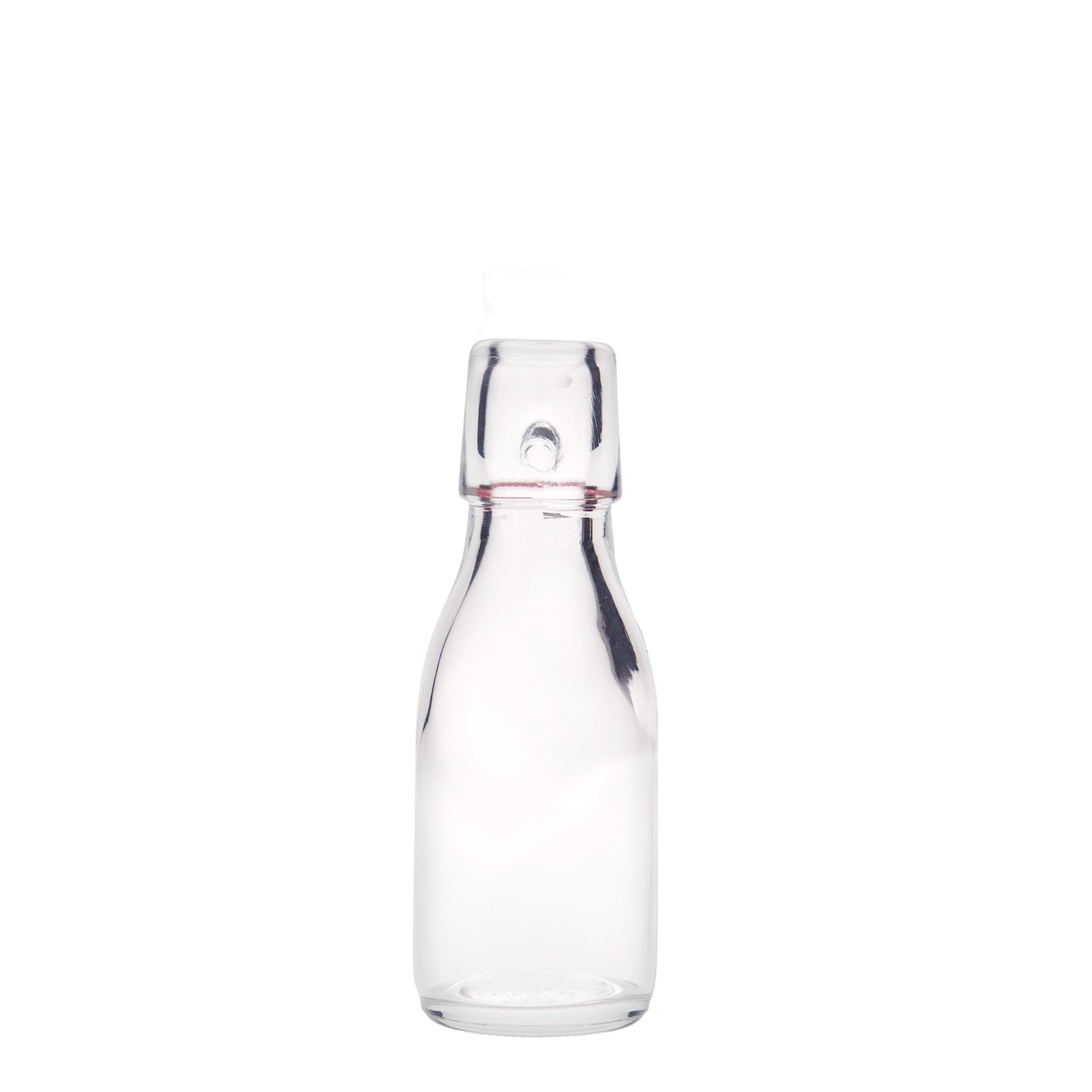 Glazen fles 'Paul', 100 ml, monding: beugelsluiting Glazen fles 'Paul', 100 ml, monding: beugelsluiting