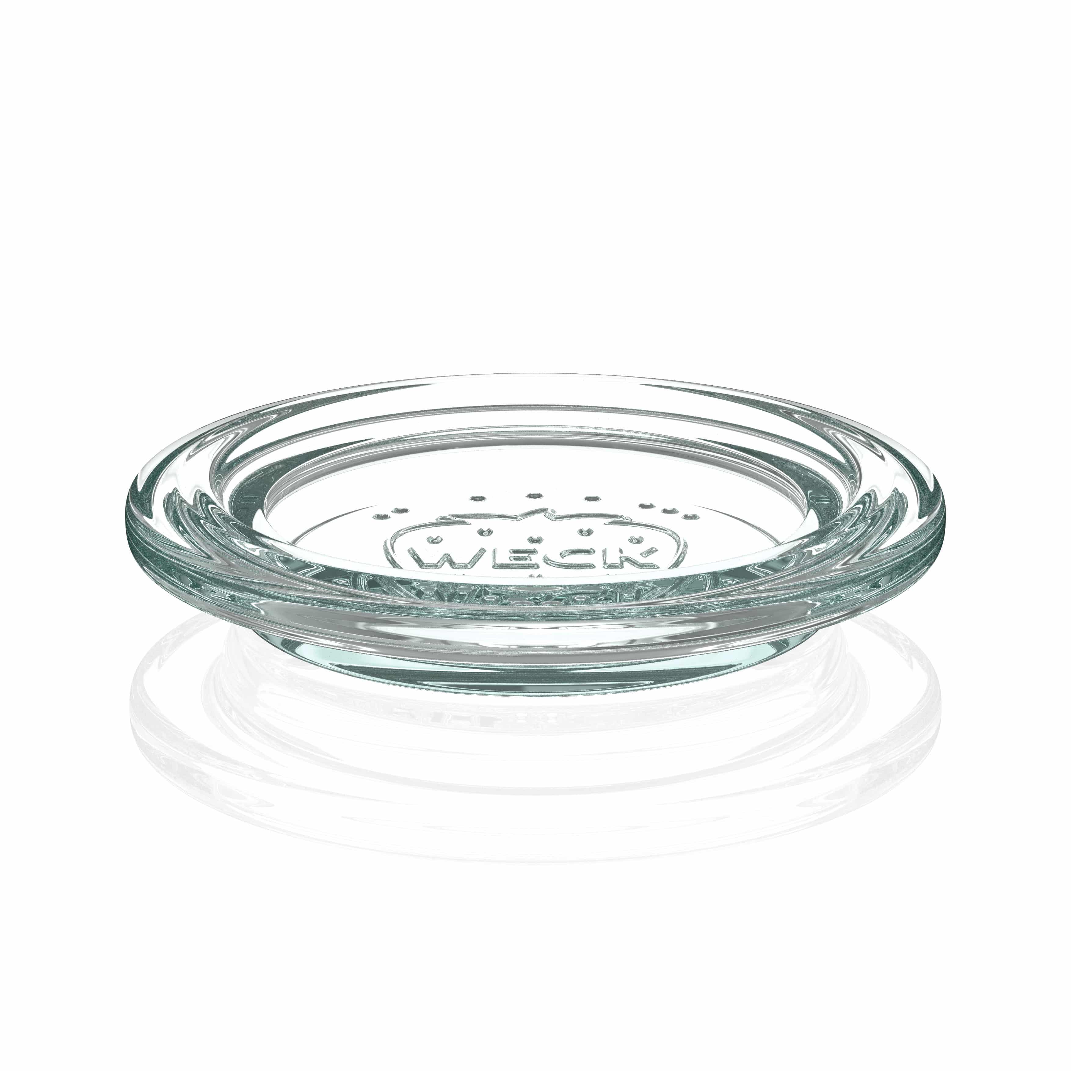 12x 80 ml WECK-stortglas met glazen deksel RR 60