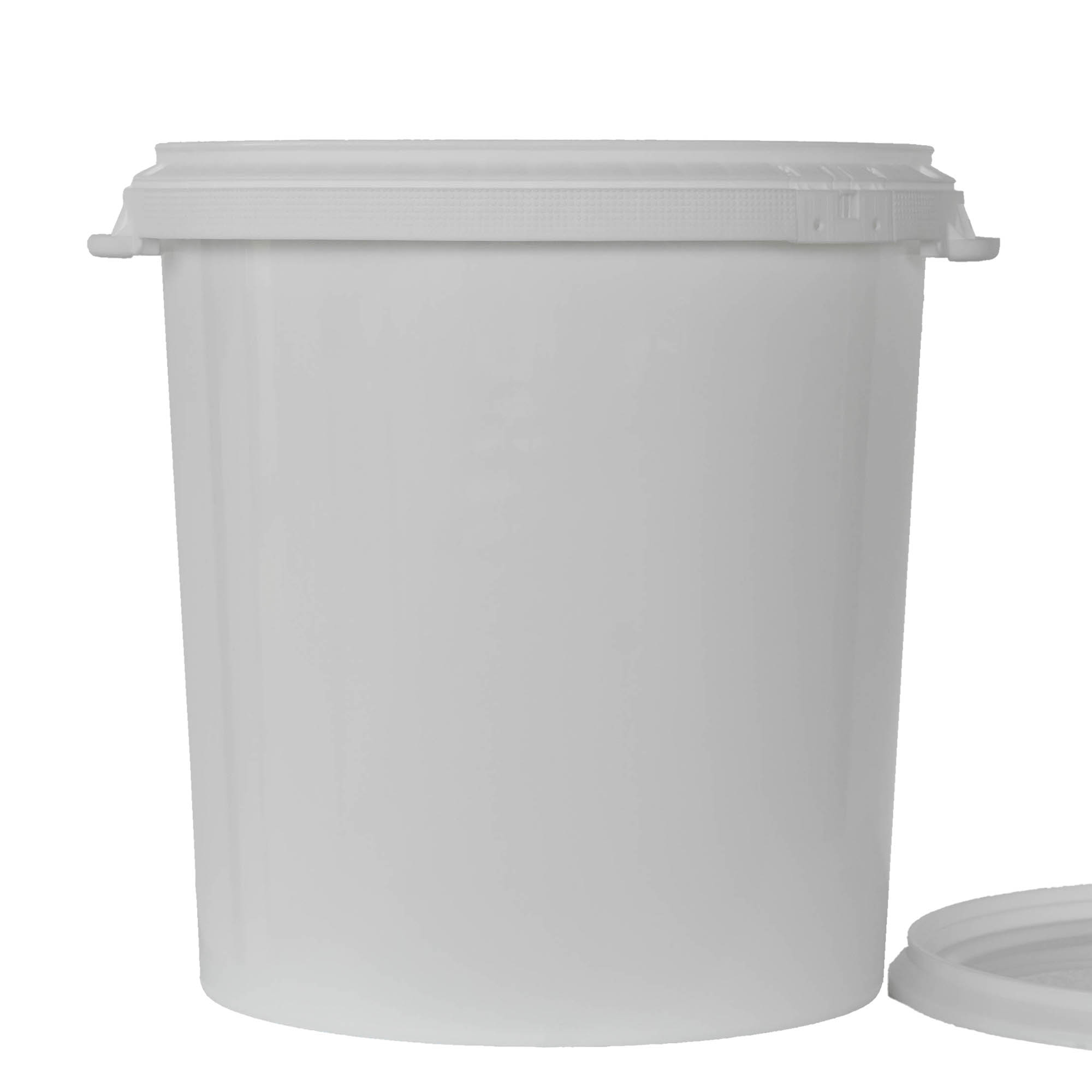 Emmer, 30 l, PP-kunststof, wit