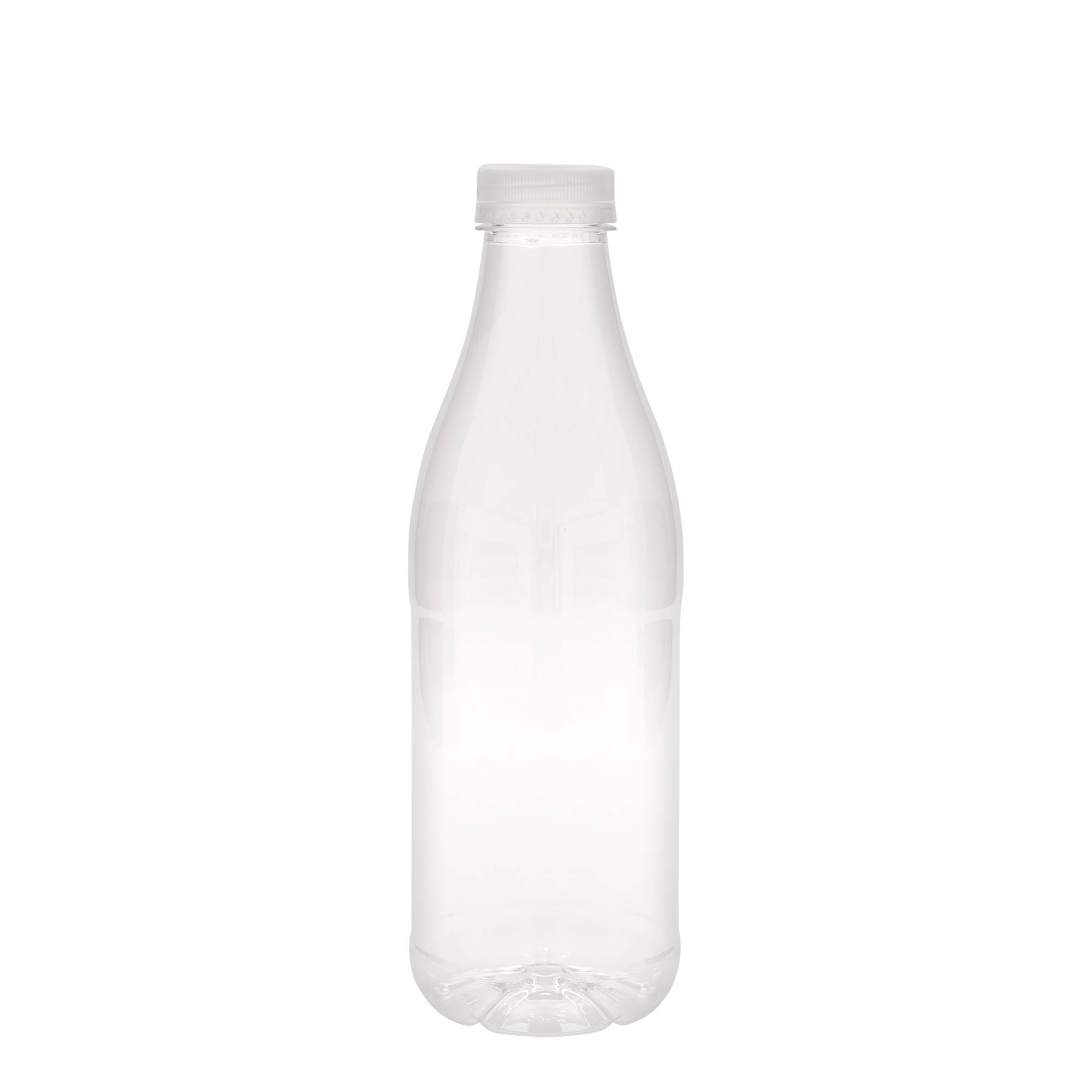 Bouteille en PET 1 000 ml 'Milk and Juice', plastique, bouchage: 38 mm Bouteille en PET 1 000 ml 'Milk and Juice', plastique, bouchage: 38 mm