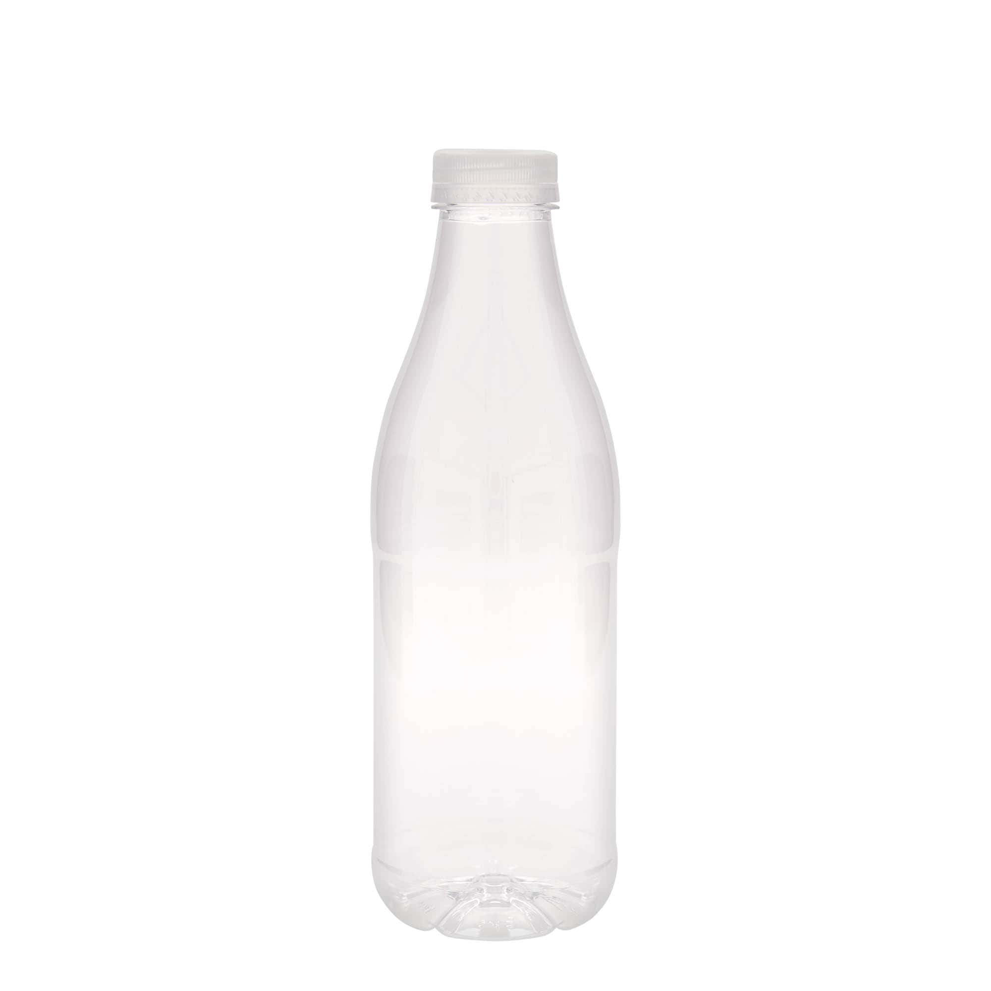 Bouteille en PET 1 000 ml 'Milk and Juice', plastique, bouchage: 38 mm