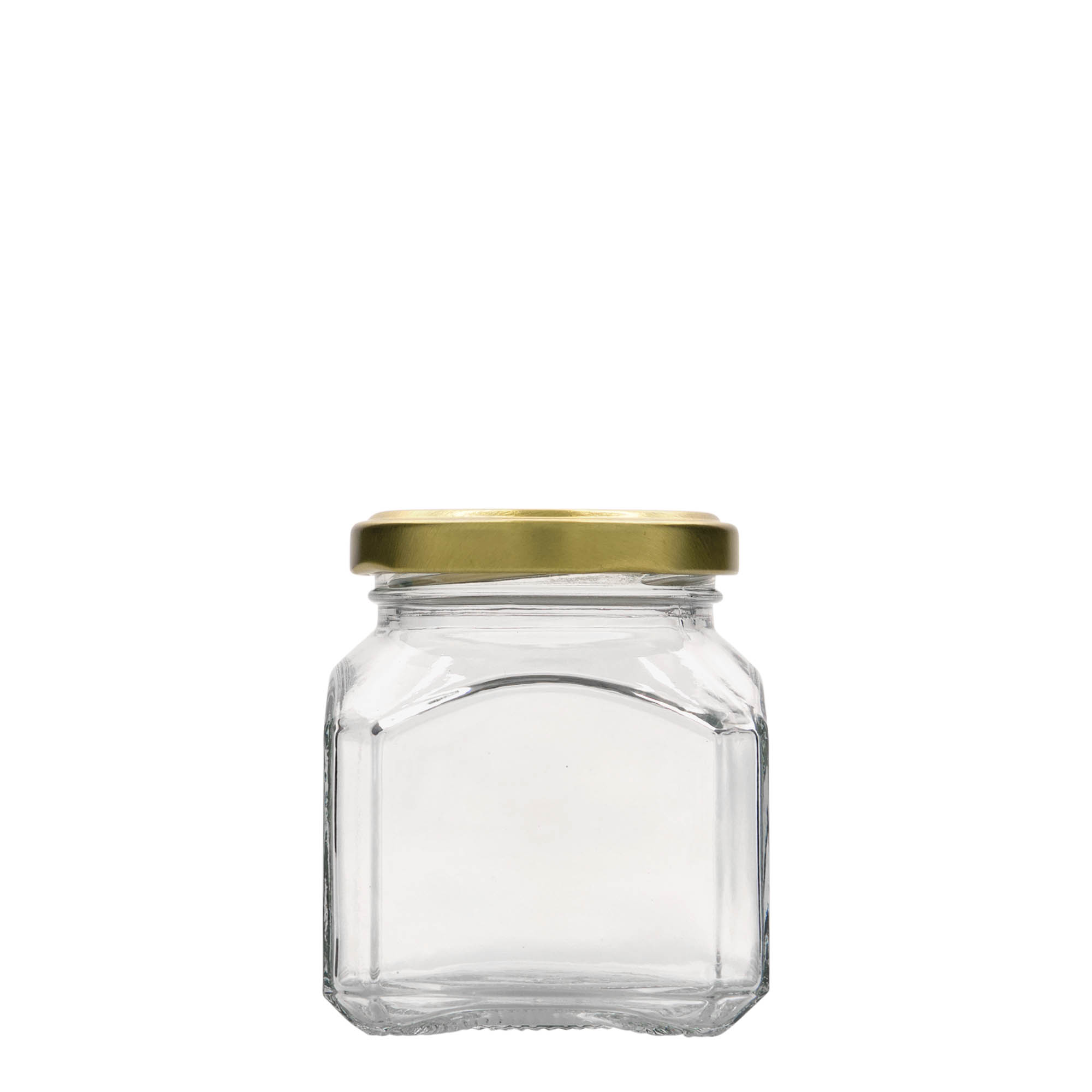 Bocal carré 212 ml 'Milan', bouchage: Twist-Off (TO 58) Bocal carré 212 ml 'Milan', bouchage: Twist-Off (TO 58)
