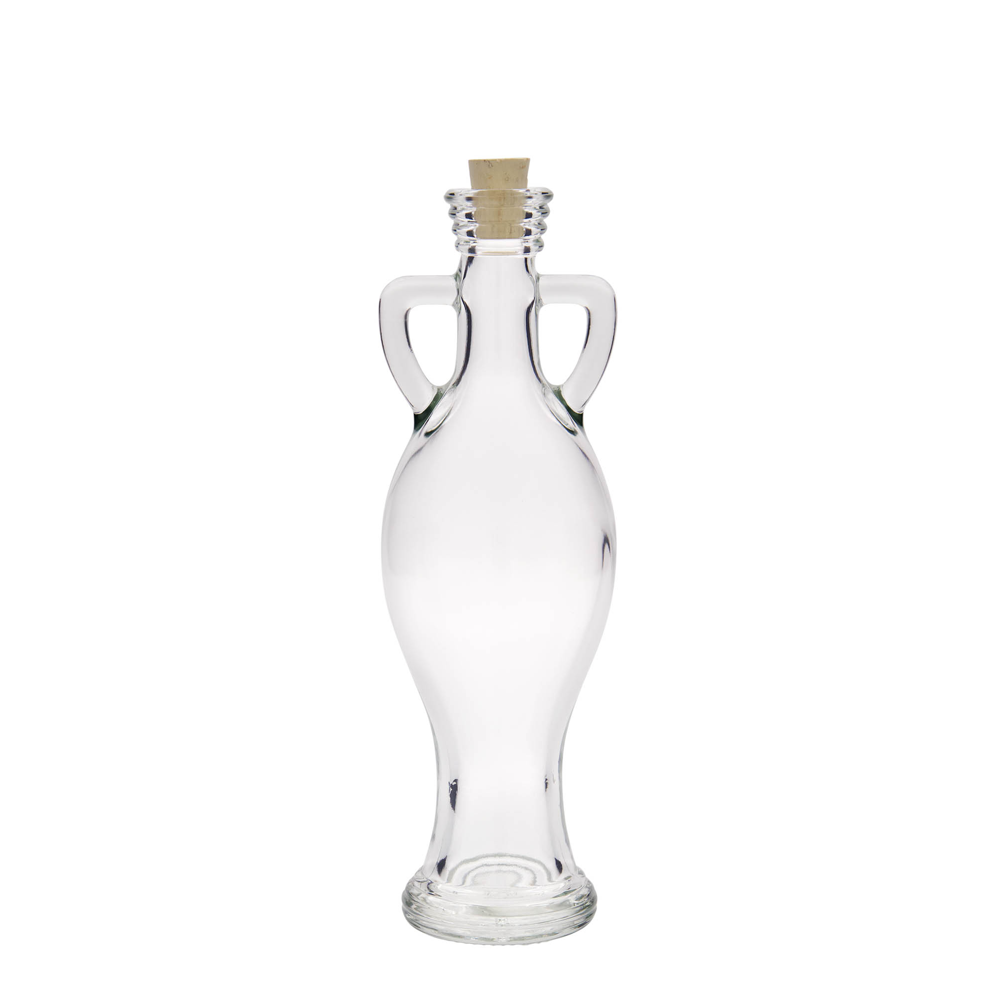 Bouteille en verre 200 ml 'Amphore', bouchage: bouchon Bouteille en verre 200 ml 'Amphore', bouchage: bouchon