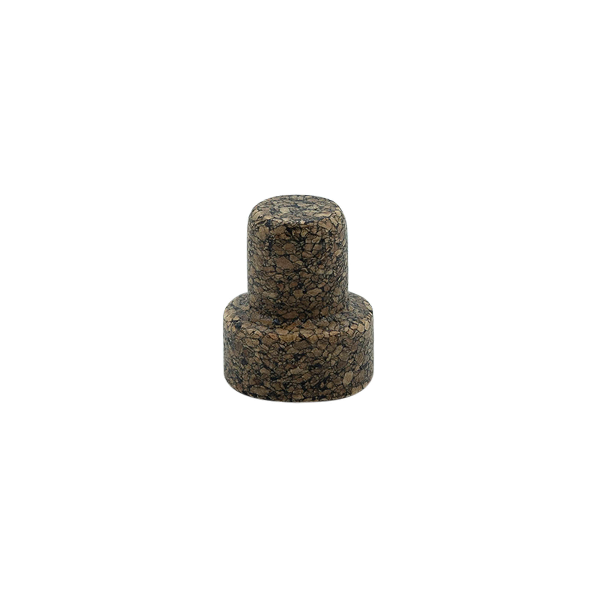 Bouchon à poignée 'Sharp' 19,5 mm, Corkcoal, pour bouchage: bouchon Bouchon à poignée 'Sharp' 19,5 mm, Corkcoal, pour bouchage: bouchon