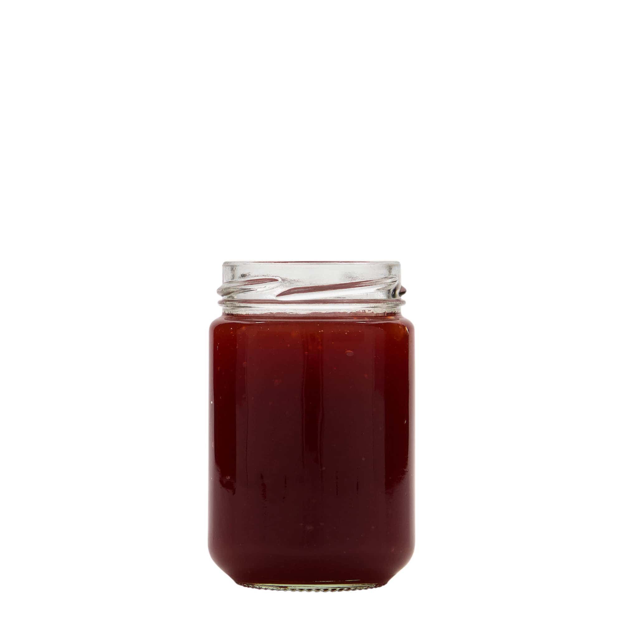 Hoge ronde pot, 156 ml, monding: twist-off (TO 53) Hoge ronde pot, 156 ml, monding: twist-off (TO 53)