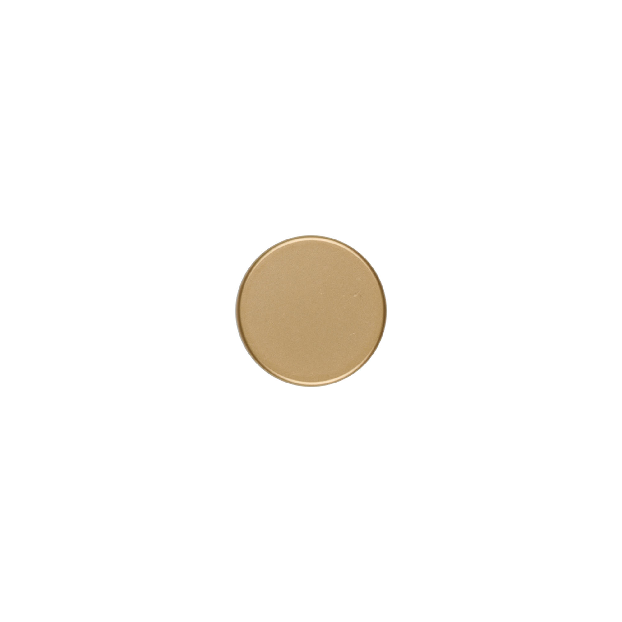 Bouchon à vis, plastique ABS, or mat, pour goulot : GPI 33/400 Bouchon à vis, plastique ABS, or mat, pour goulot : GPI 33/400