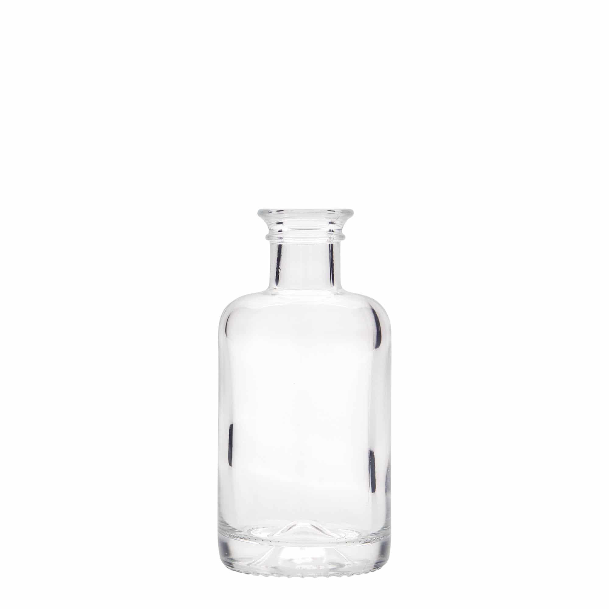 Glazen fles Apotheker, 100 ml, monding: kurk Glazen fles Apotheker, 100 ml, monding: kurk