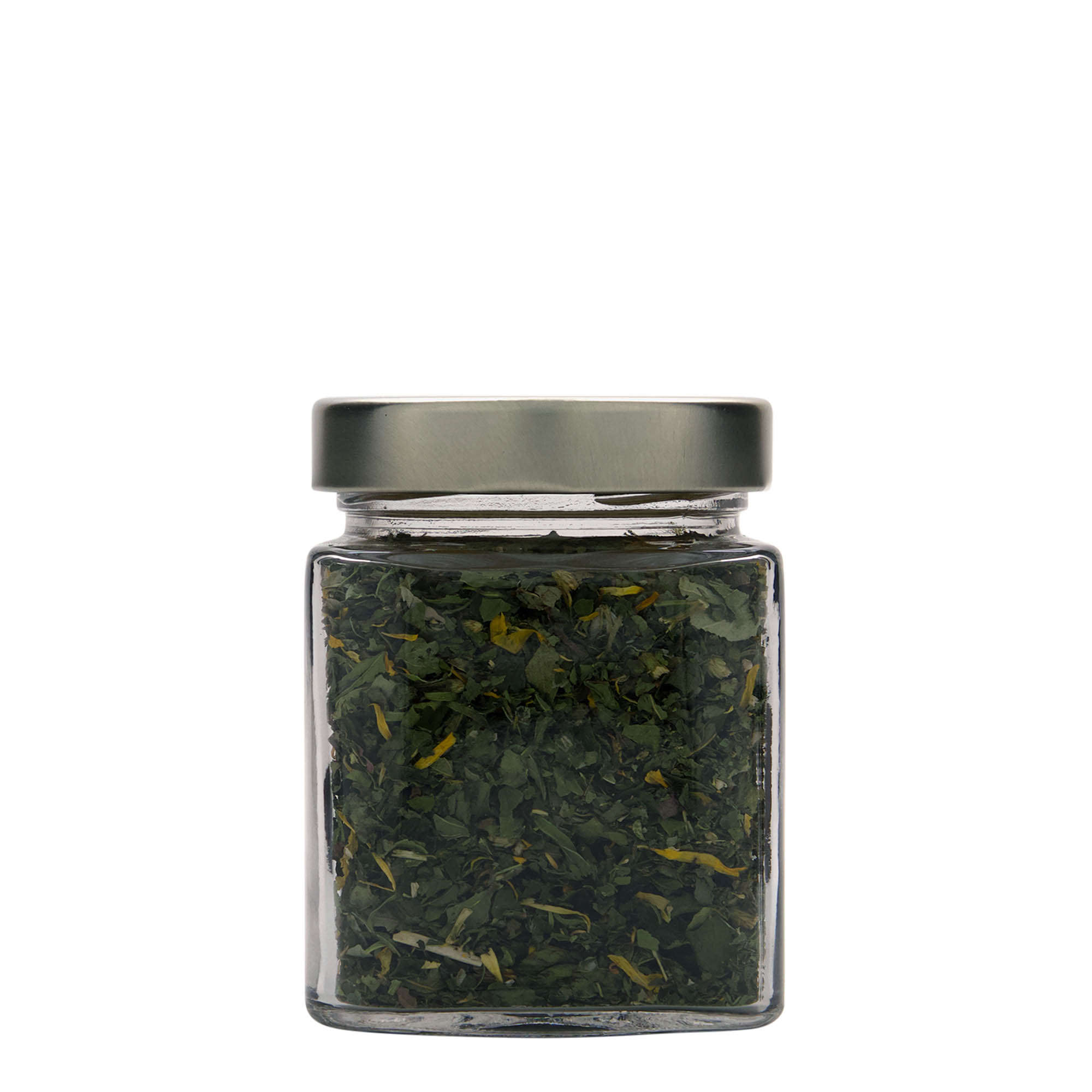 Vierkante pot 'Ikarus', 314 ml, monding: deep-twist-off (DTO 70) Vierkante pot 'Ikarus', 314 ml, monding: deep-twist-off (DTO 70)