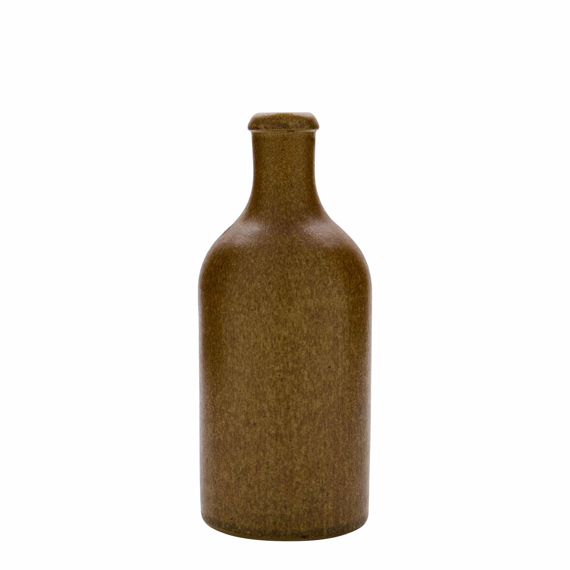 Chope en terre cuite 500 ml, grès, cristal brun, bouchage: bouchon Chope en terre cuite 500 ml, grès, cristal brun, bouchage: bouchon
