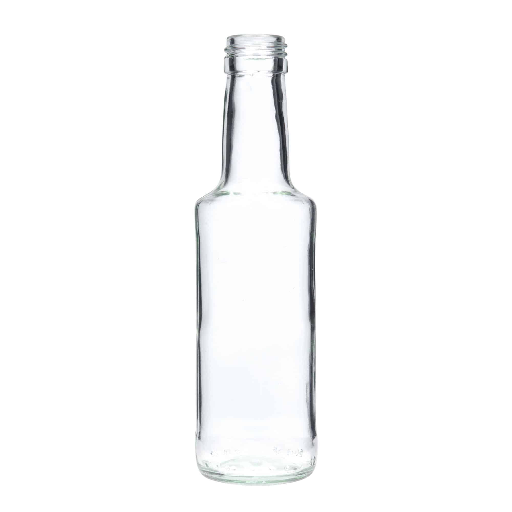 Glazen fles 'Bernie', 200 ml, monding: PP 28 Glazen fles 'Bernie', 200 ml, monding: PP 28