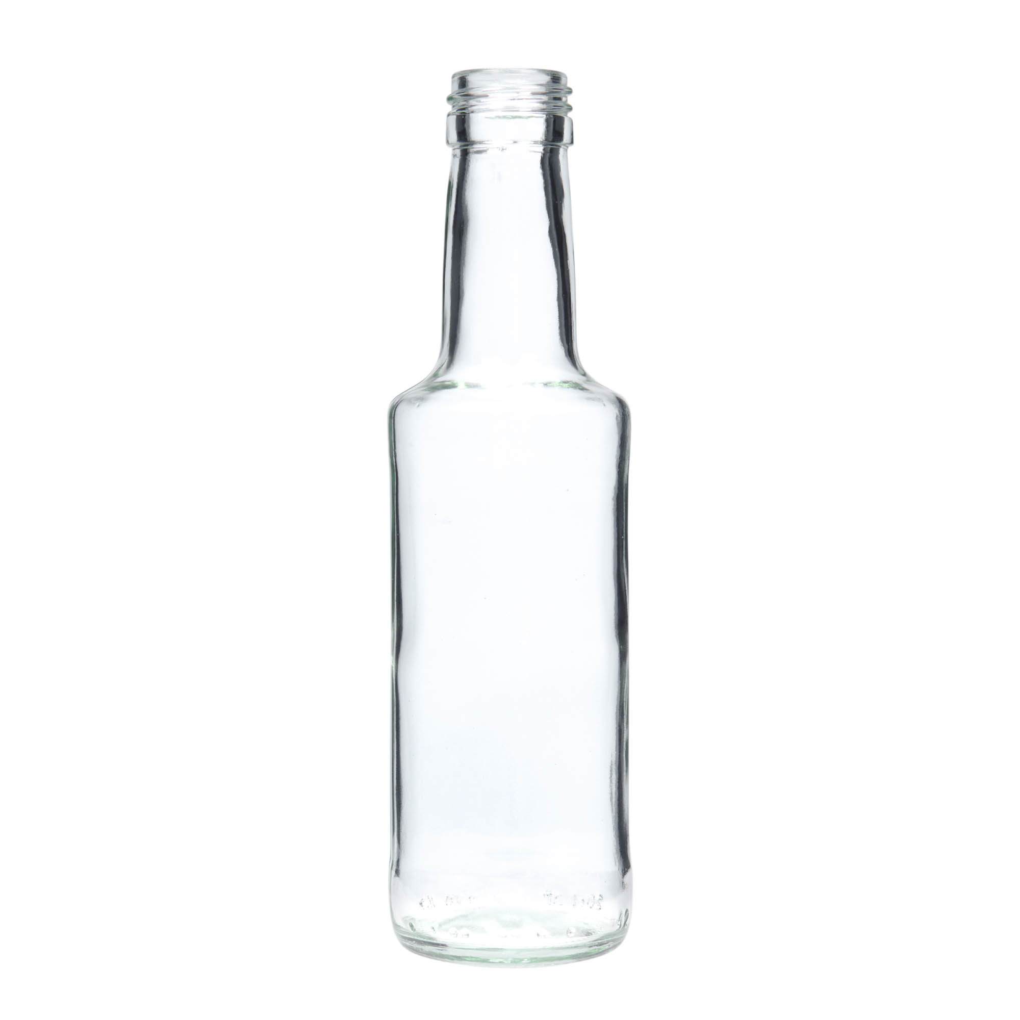 Glazen fles 'Bernie', 200 ml, monding: PP 28 Glazen fles 'Bernie', 200 ml, monding: PP 28