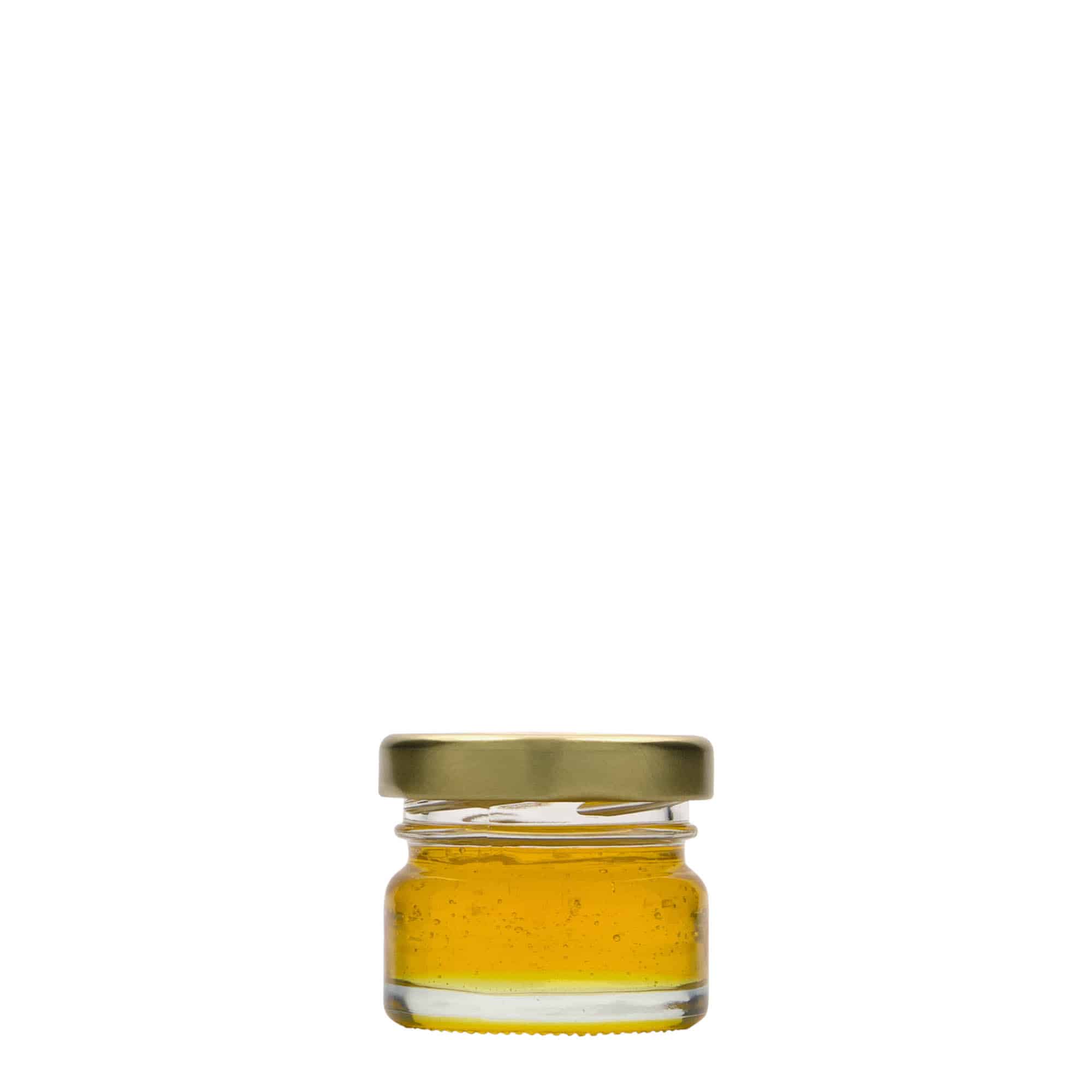 Bocal cylindrique plat 30 ml, bouchage: Twist-Off (TO 43)
