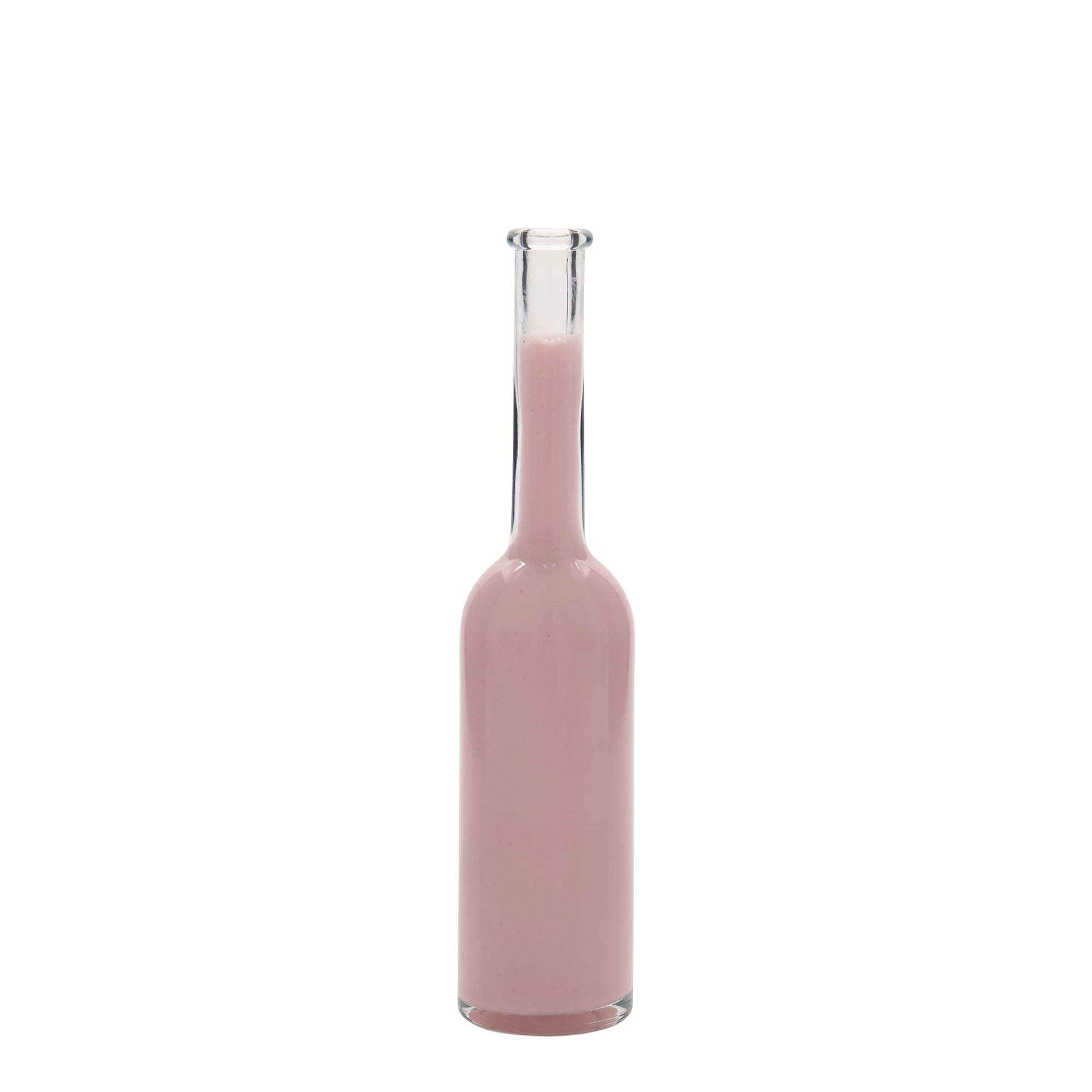 Glazen fles 'Opera', 100 ml, monding: kurk Glazen fles 'Opera', 100 ml, monding: kurk