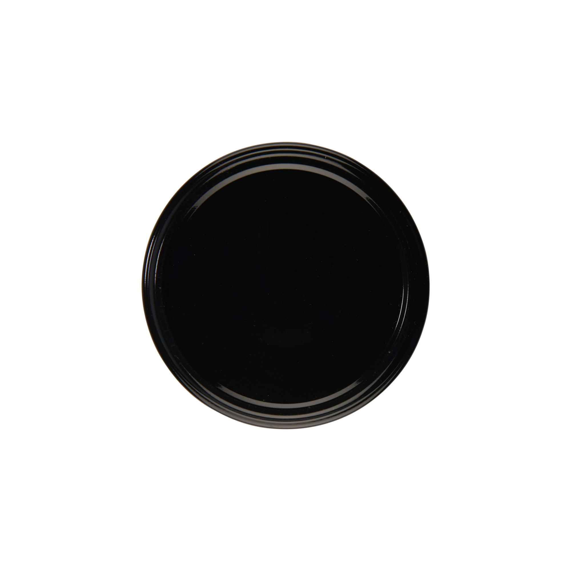 Couvercle Twist-Off, fer blanc, stérilisable, noir, pour bouchage: TO 82