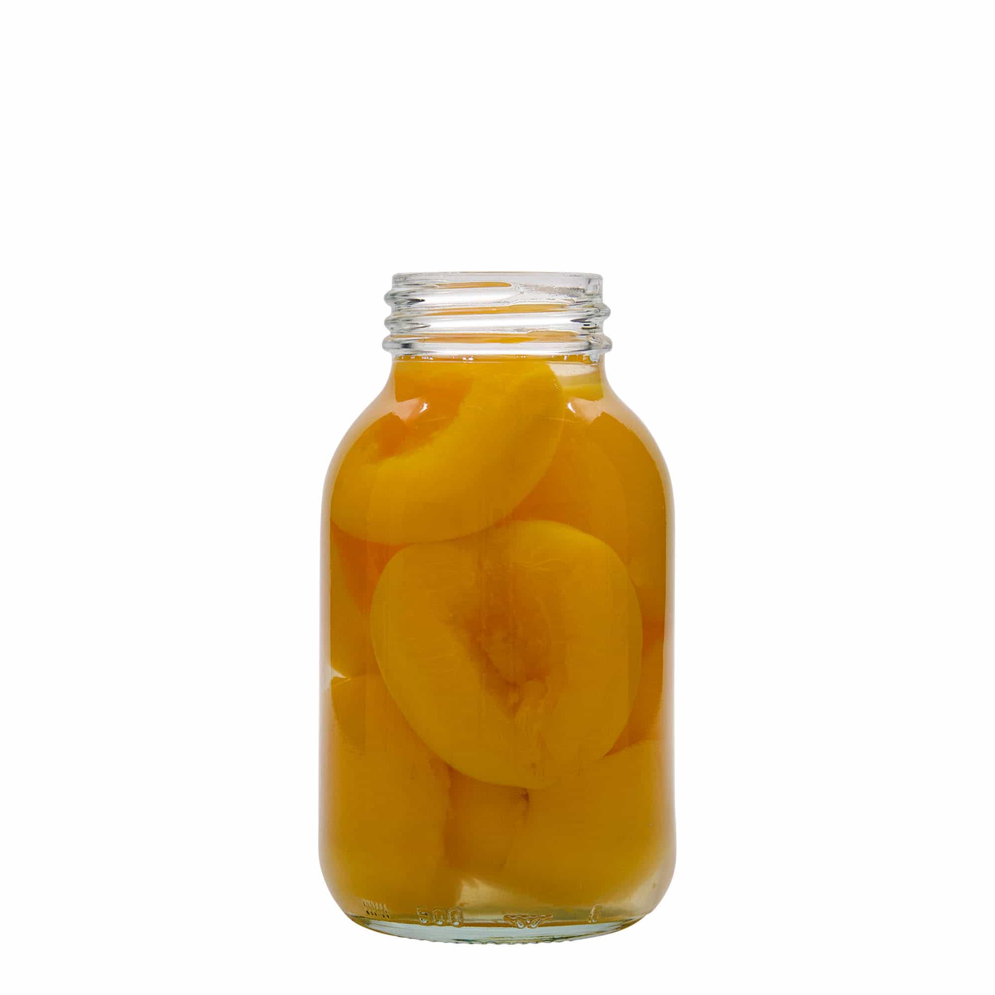 Bocal à col large 500 ml, bouchage: DIN 55