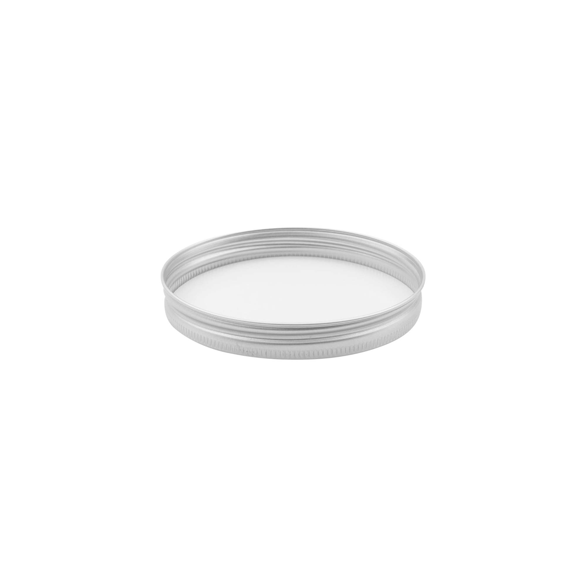 Schroefsluiting, metaal, zilver, voor monding: 70/400 Schroefsluiting, metaal, zilver, voor monding: 70/400