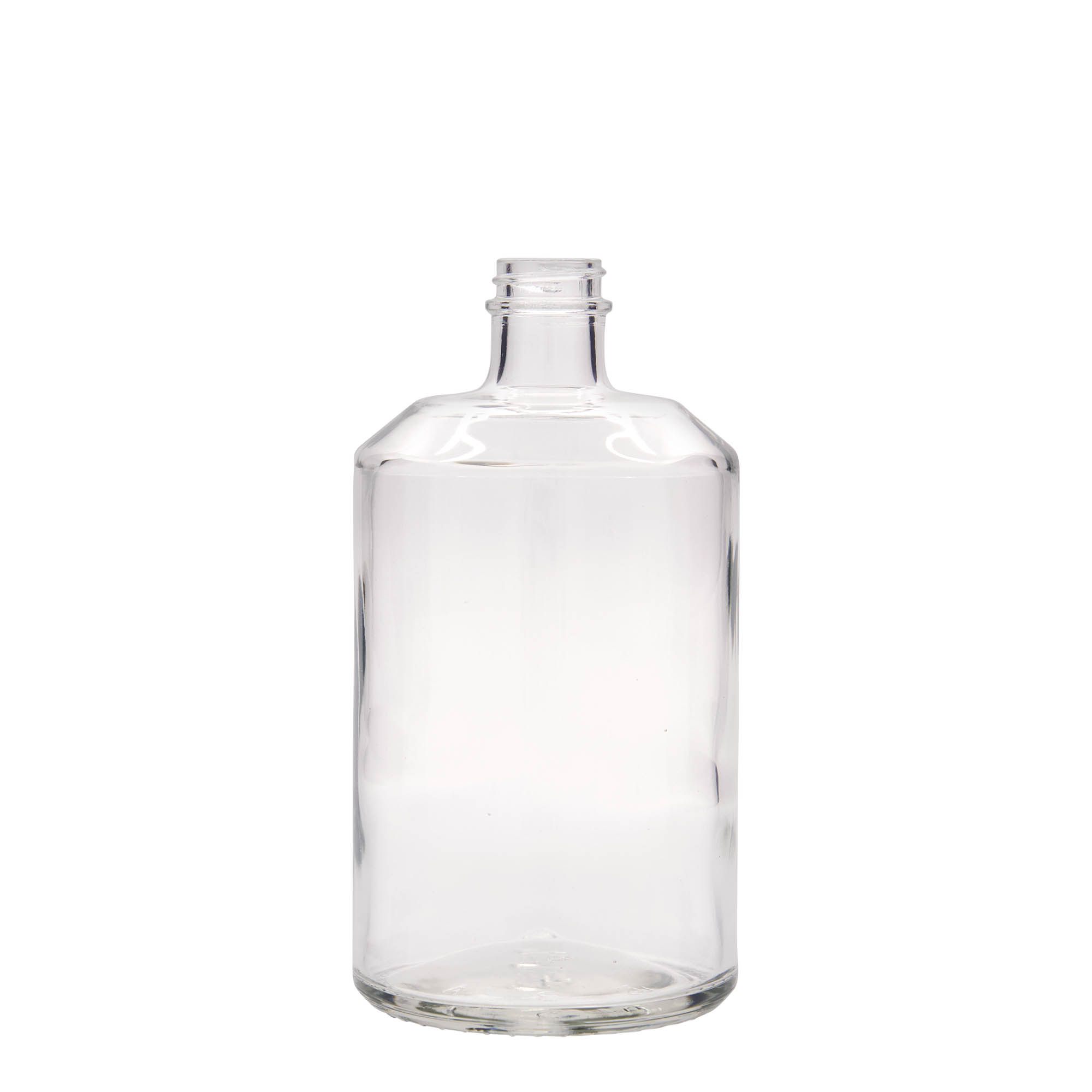 Glazen fles 'Hella', 700 ml, monding: GPI 28 Glazen fles 'Hella', 700 ml, monding: GPI 28