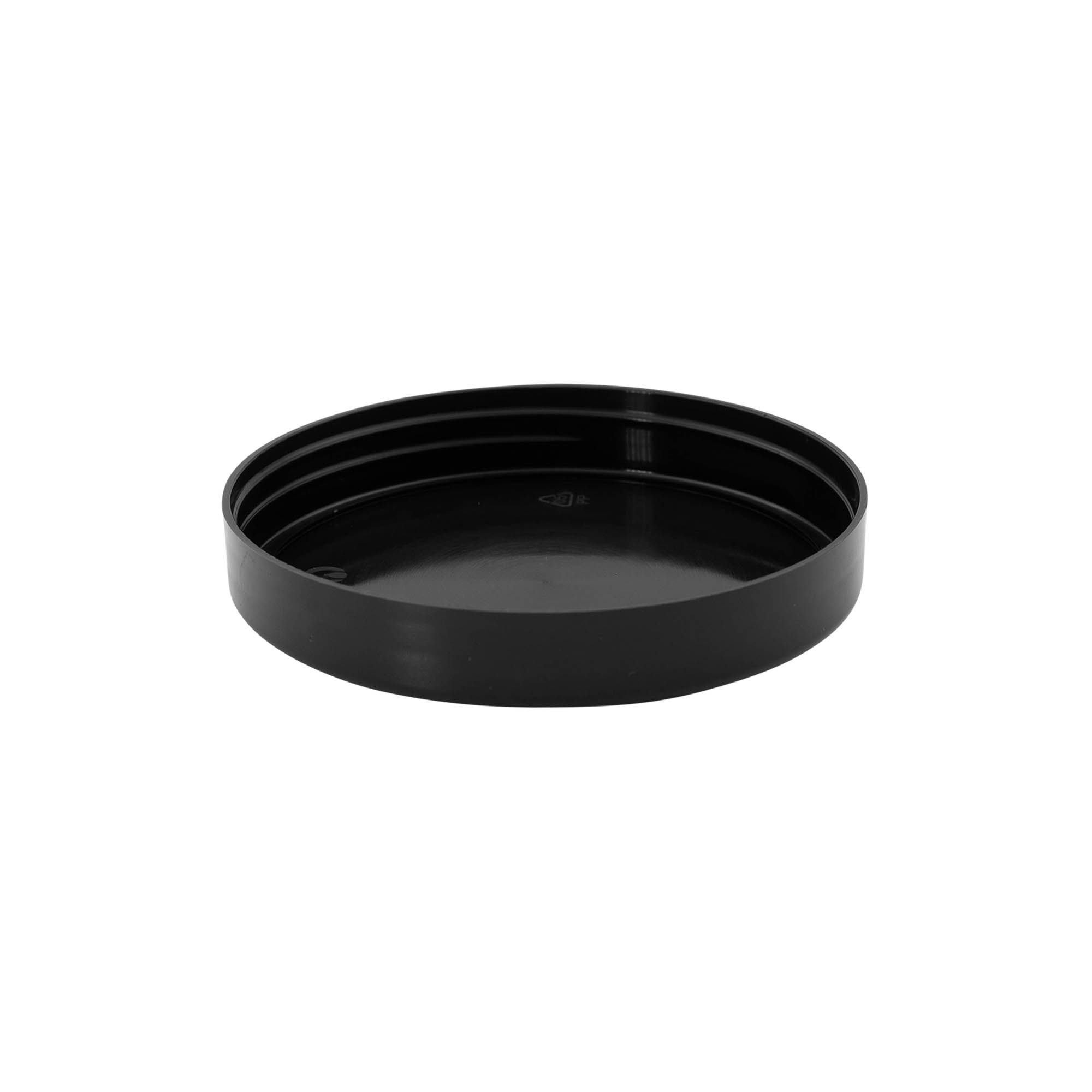 Schroefsluiting, PP-kunststof, zwart, voor monding: 100/400 Schroefsluiting, PP-kunststof, zwart, voor monding: 100/400
