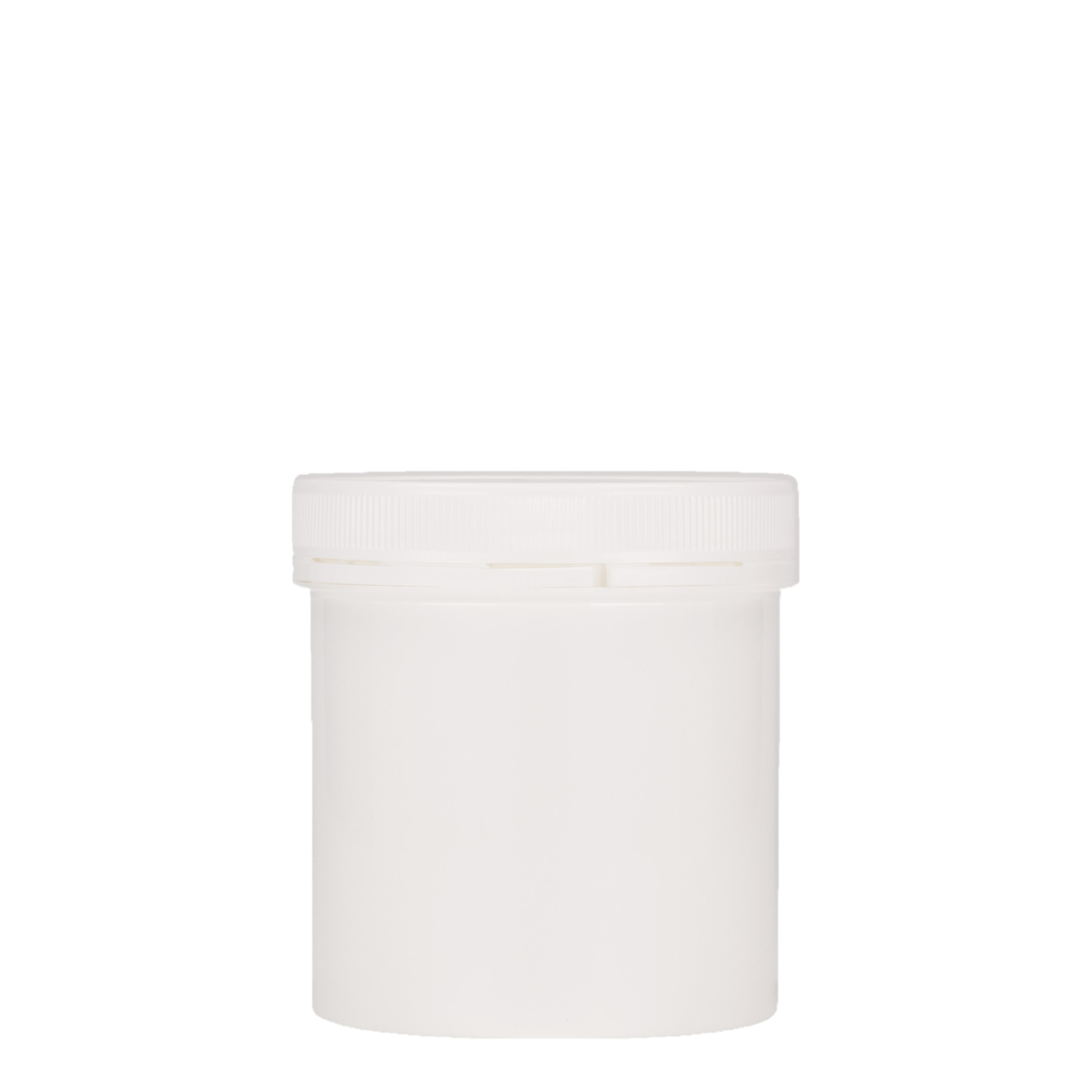 Boîte en plastique 250 ml 'Securilock', PP, blanche, bouchage: Bougage à vis Boîte en plastique 250 ml 'Securilock', PP, blanche, bouchage: Bougage à vis