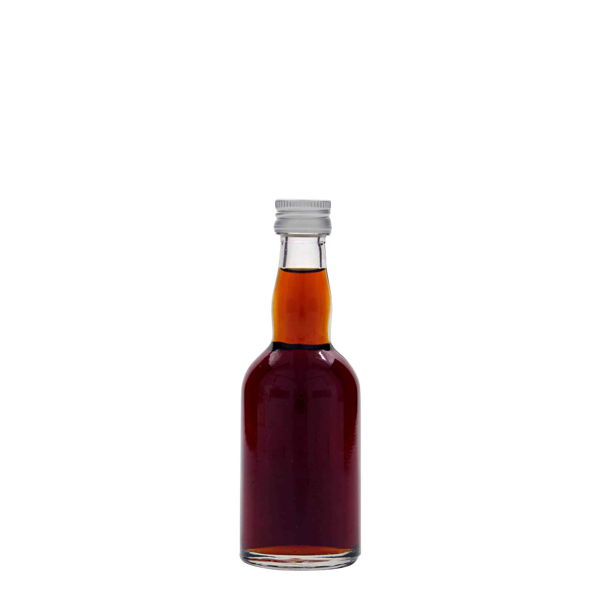 Bouteille en verre 50 ml 'Proba', bouchage: PP 18