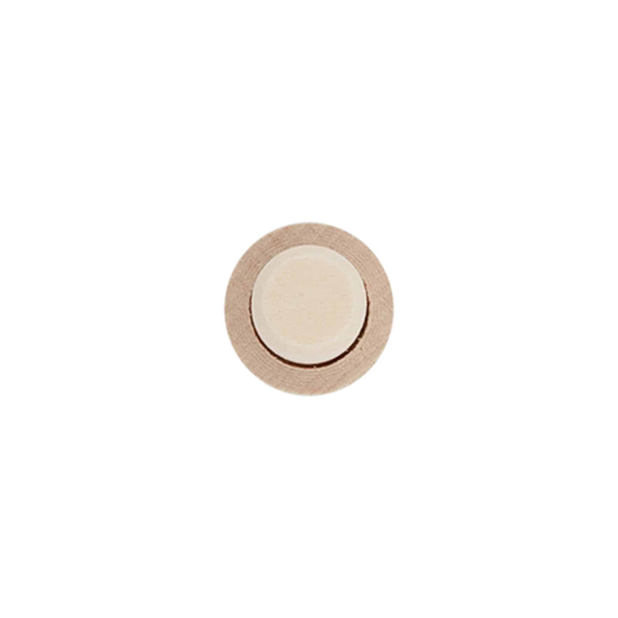 Bouchon à poignée 14 mm, bois/plastique, pour bouchage: bouchon
