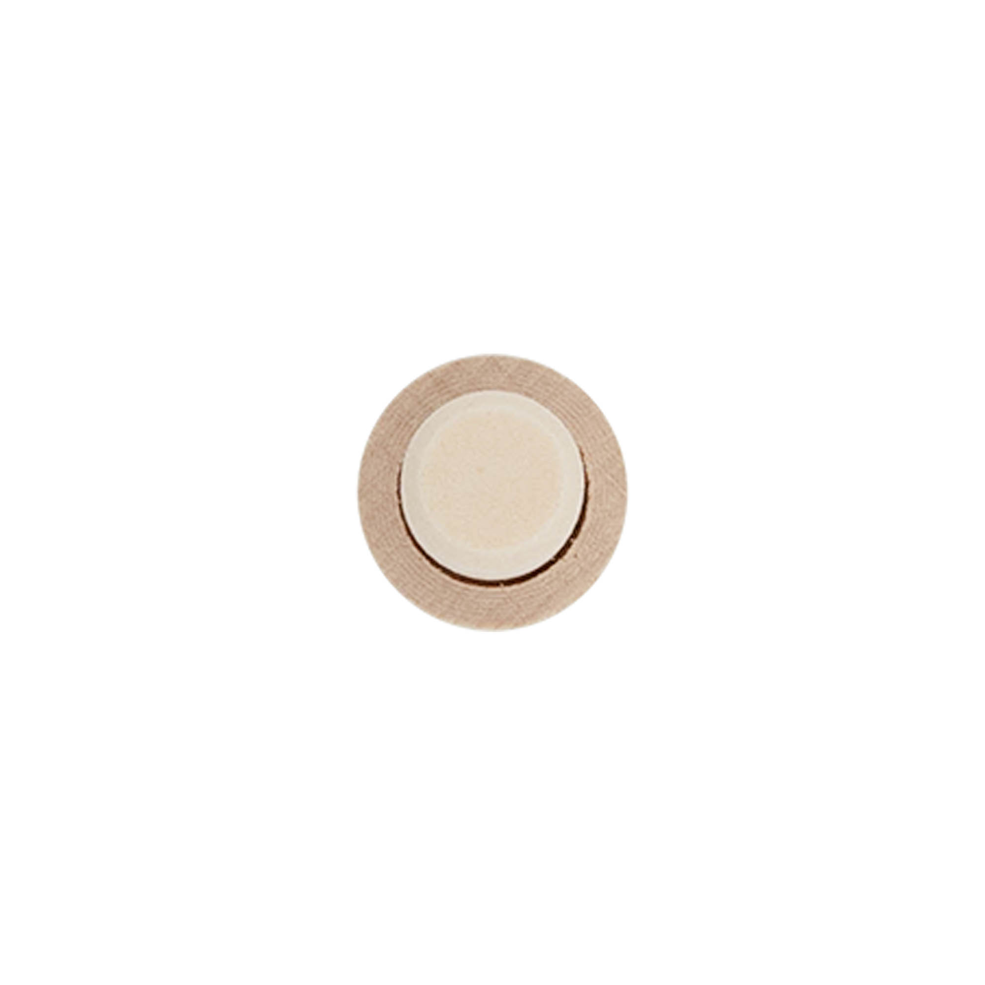 Dopkurk, 14 mm, hout/kunststof, voor monding: kurk