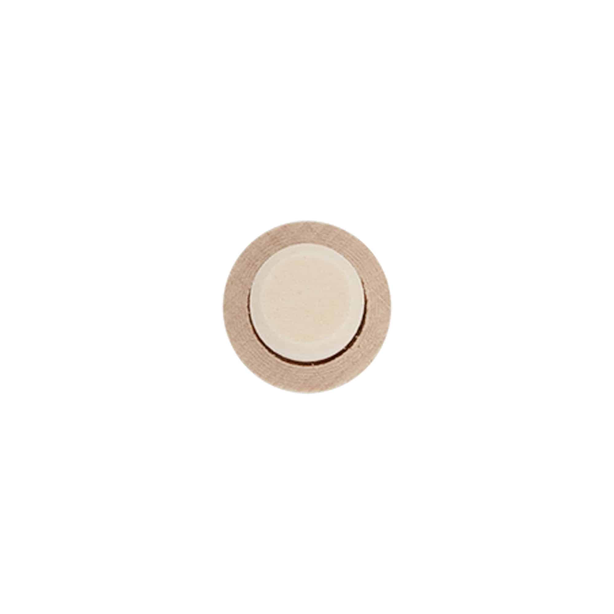 Bouchon à poignée 14 mm, bois/plastique, pour bouchage: bouchon